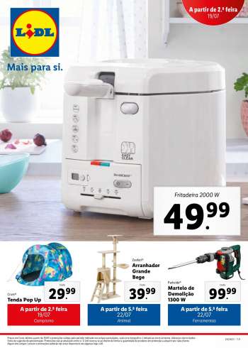 Folheto Lidl - 19.7.2021 - 25.7.2021.