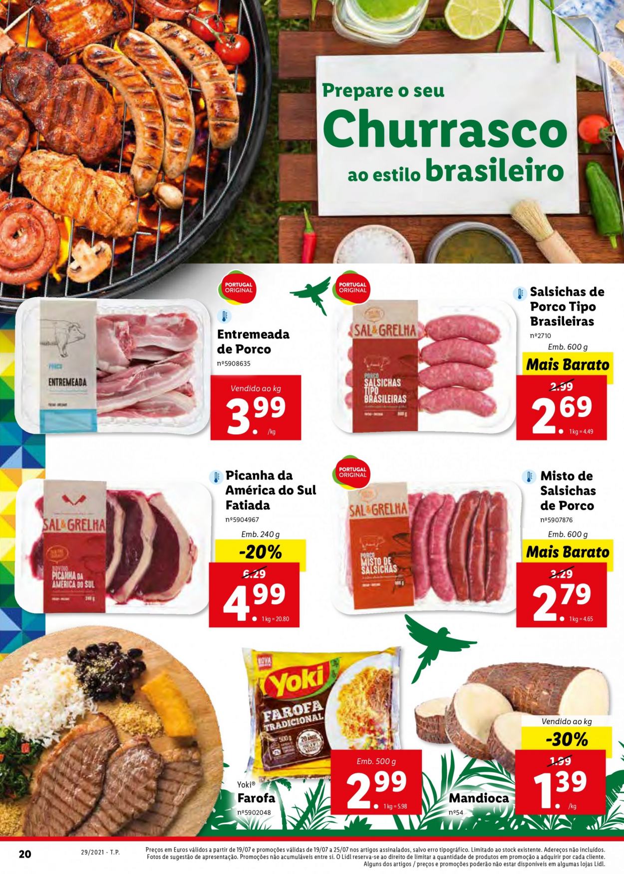 Folheto Lidl - 19.7.2021 - 25.7.2021. Página 20