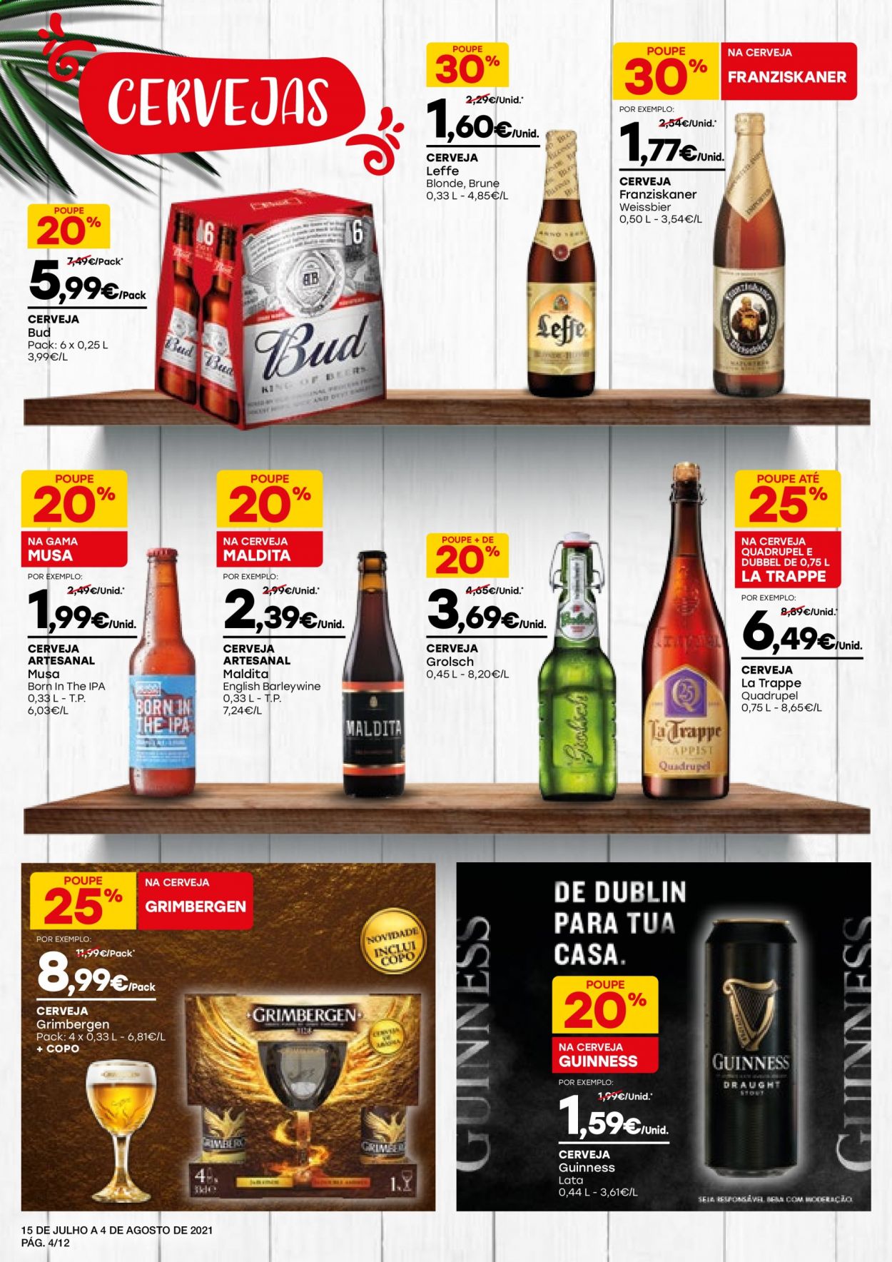 Folheto Intermarché - 15.7.2021 - 4.8.2021. Página 4