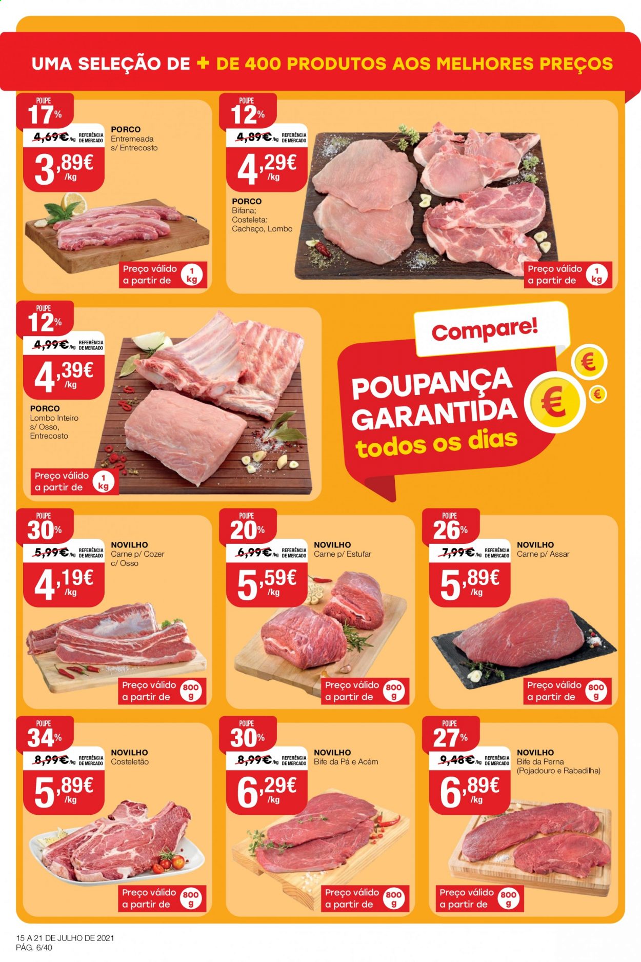 Folheto Intermarché - 15.7.2021 - 21.7.2021. Página 6