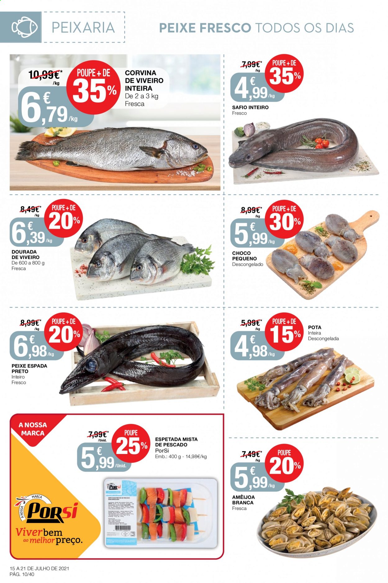 Folheto Intermarché - 15.7.2021 - 21.7.2021. Página 10