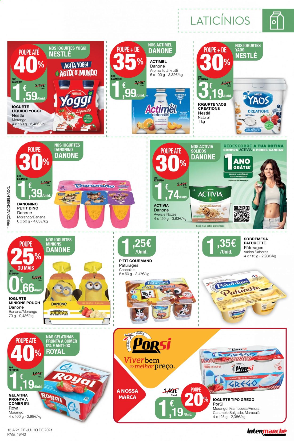 Folheto Intermarché - 15.7.2021 - 21.7.2021. Página 19