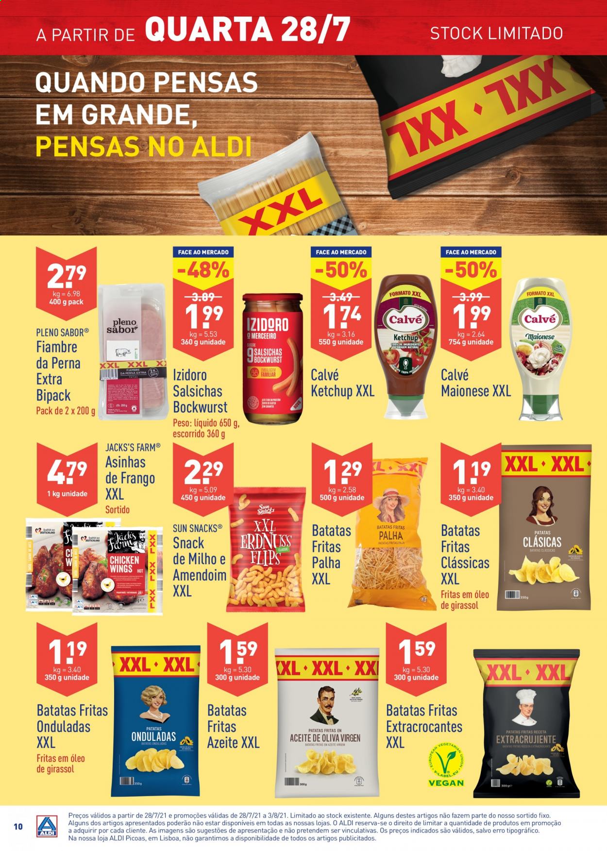 Folheto Aldi - 28.7.2021 - 3.8.2021. Página 10
