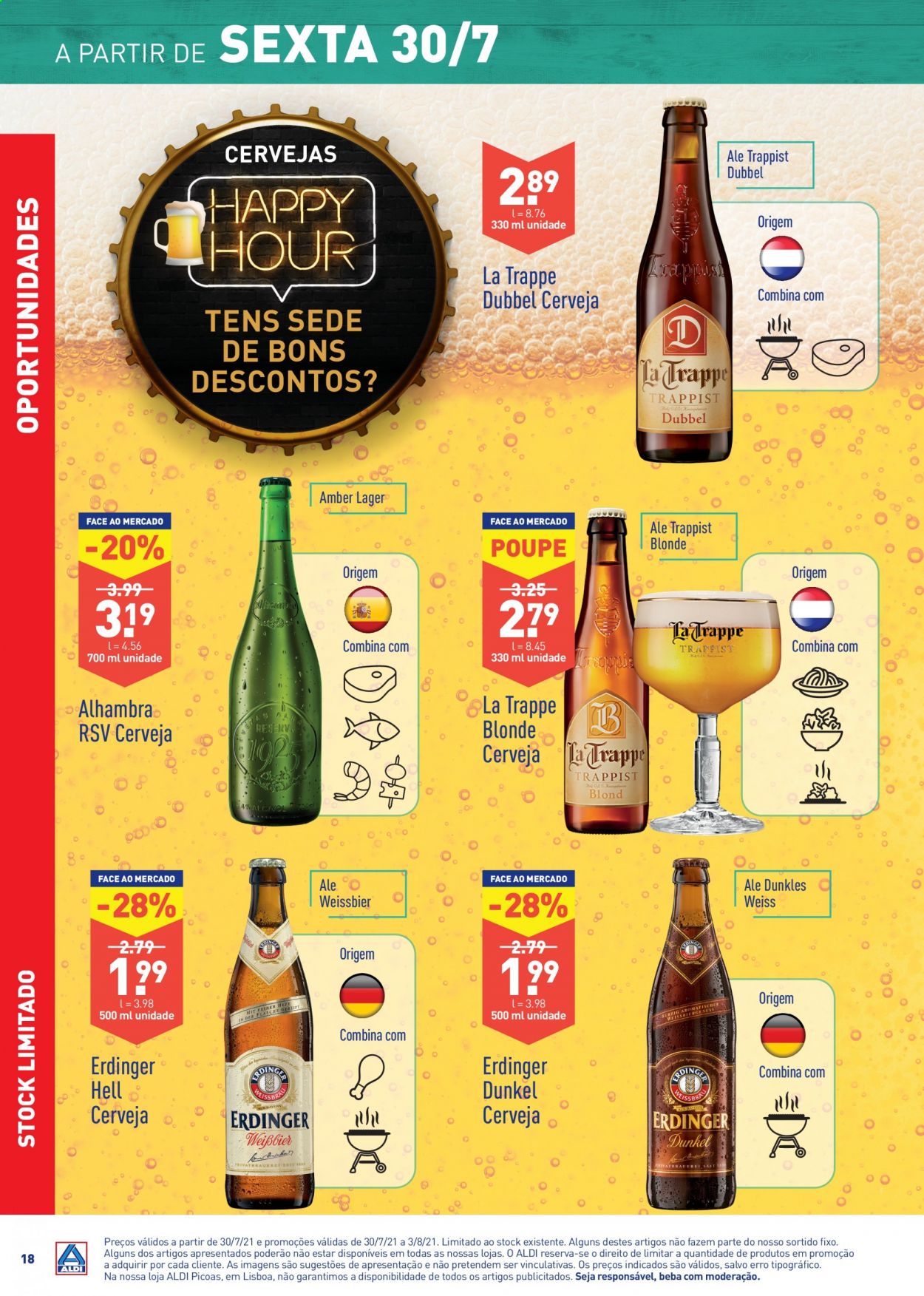 Folheto Aldi - 28.7.2021 - 3.8.2021. Página 18