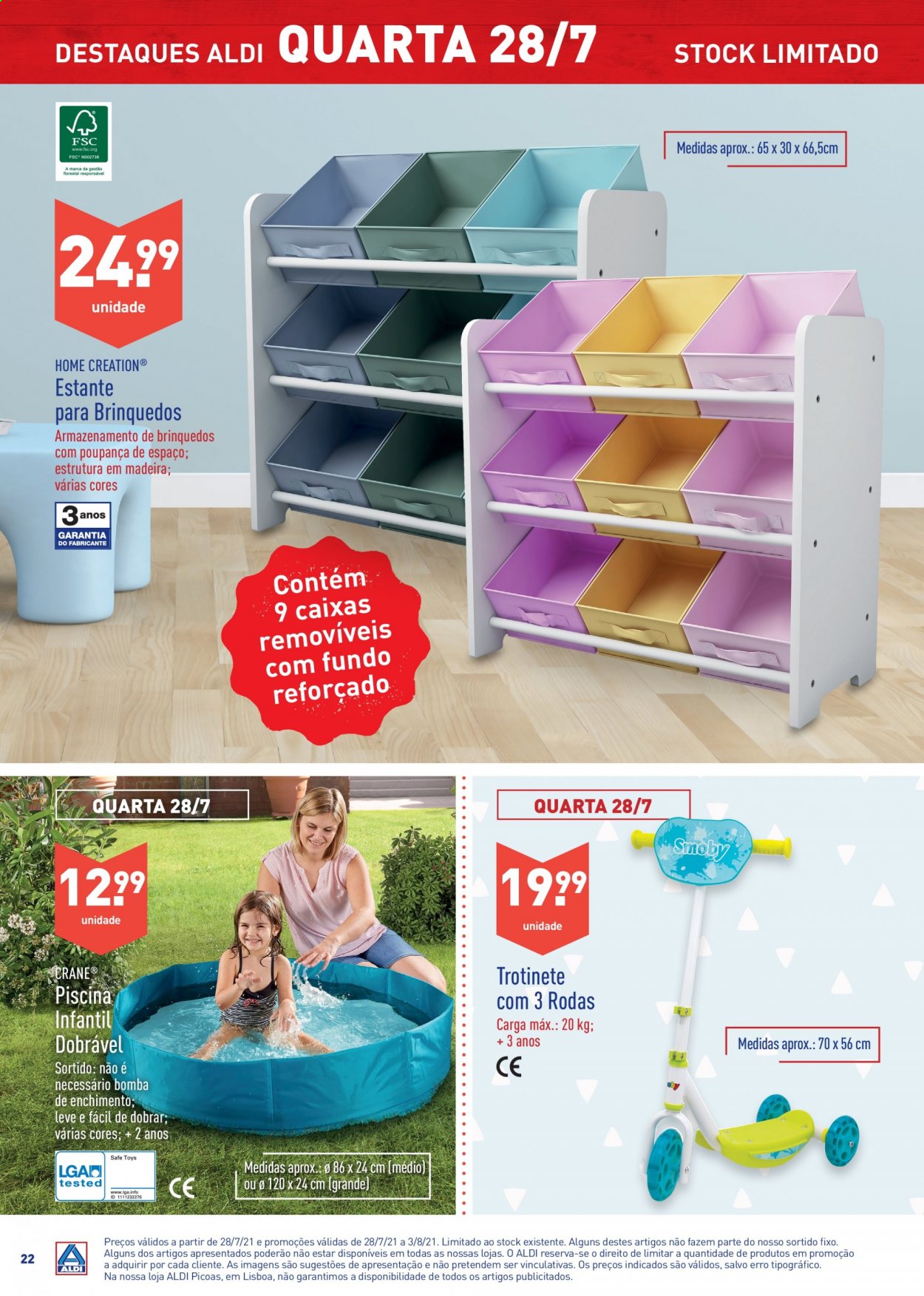 Folheto Aldi - 28.7.2021 - 3.8.2021. Página 22