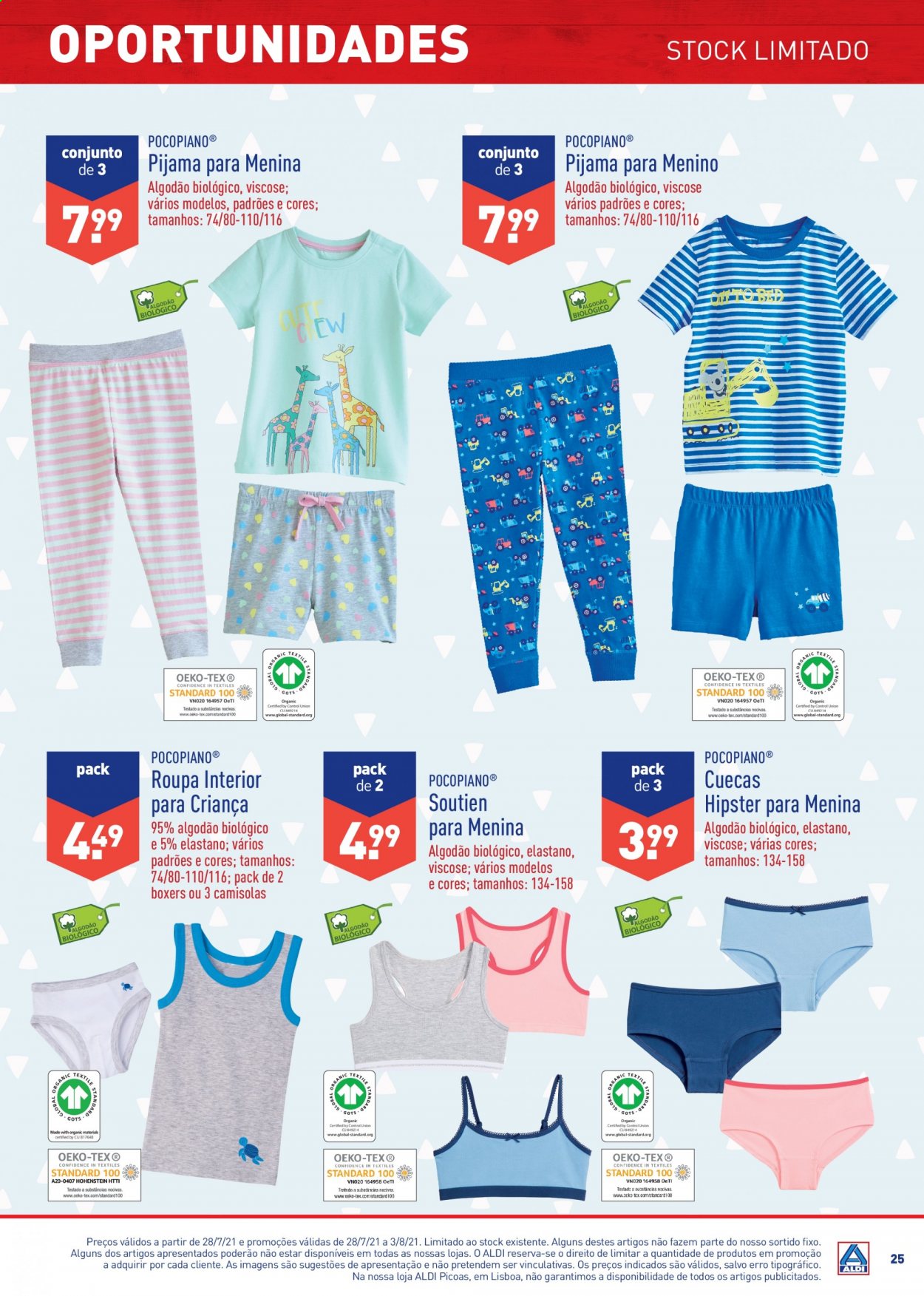 Folheto Aldi - 28.7.2021 - 3.8.2021. Página 25