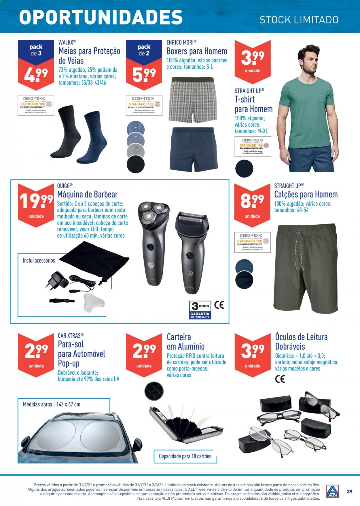 Folheto Aldi - 28.7.2021 - 3.8.2021. Página 29