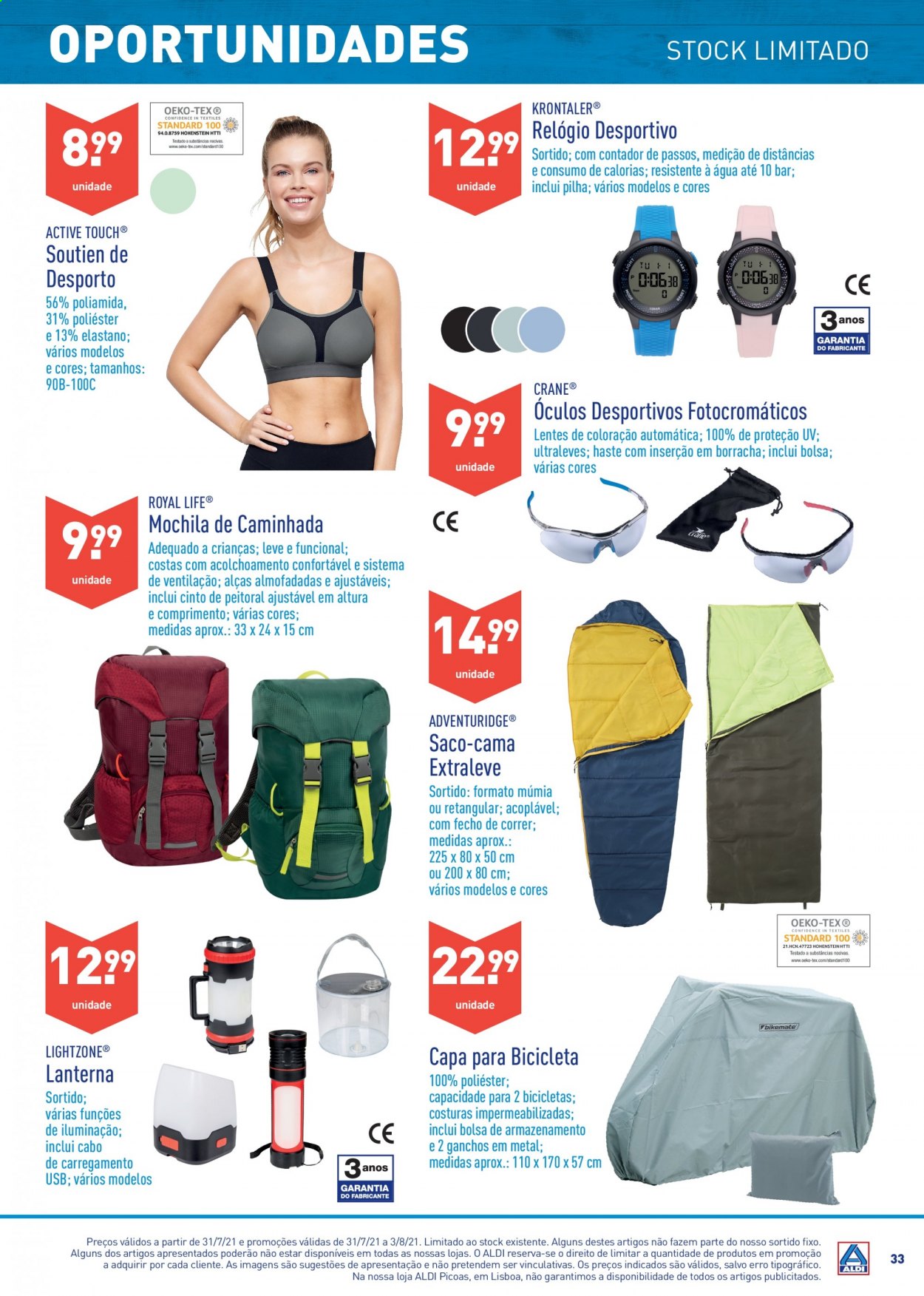 Folheto Aldi - 28.7.2021 - 3.8.2021. Página 33