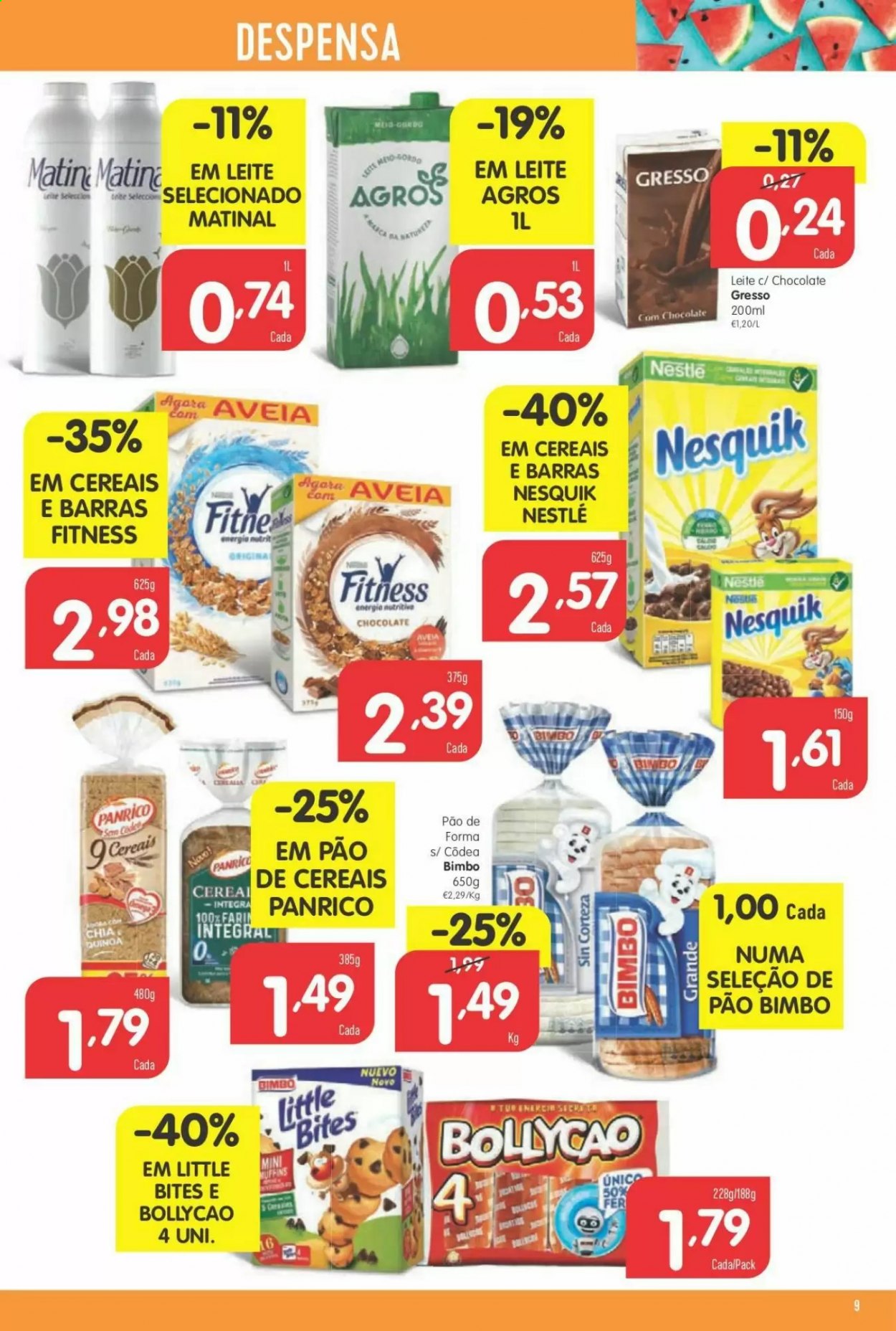 thumbnail - Folheto Minipreço - 22.7.2021 - 28.7.2021 - Produtos em promoção - Nesquik, leite, Nestlé, aveia. Página 9.