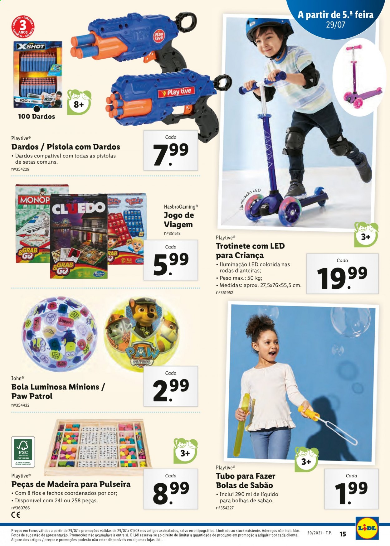 Folheto Lidl - 26.7.2021 - 1.8.2021. Página 15