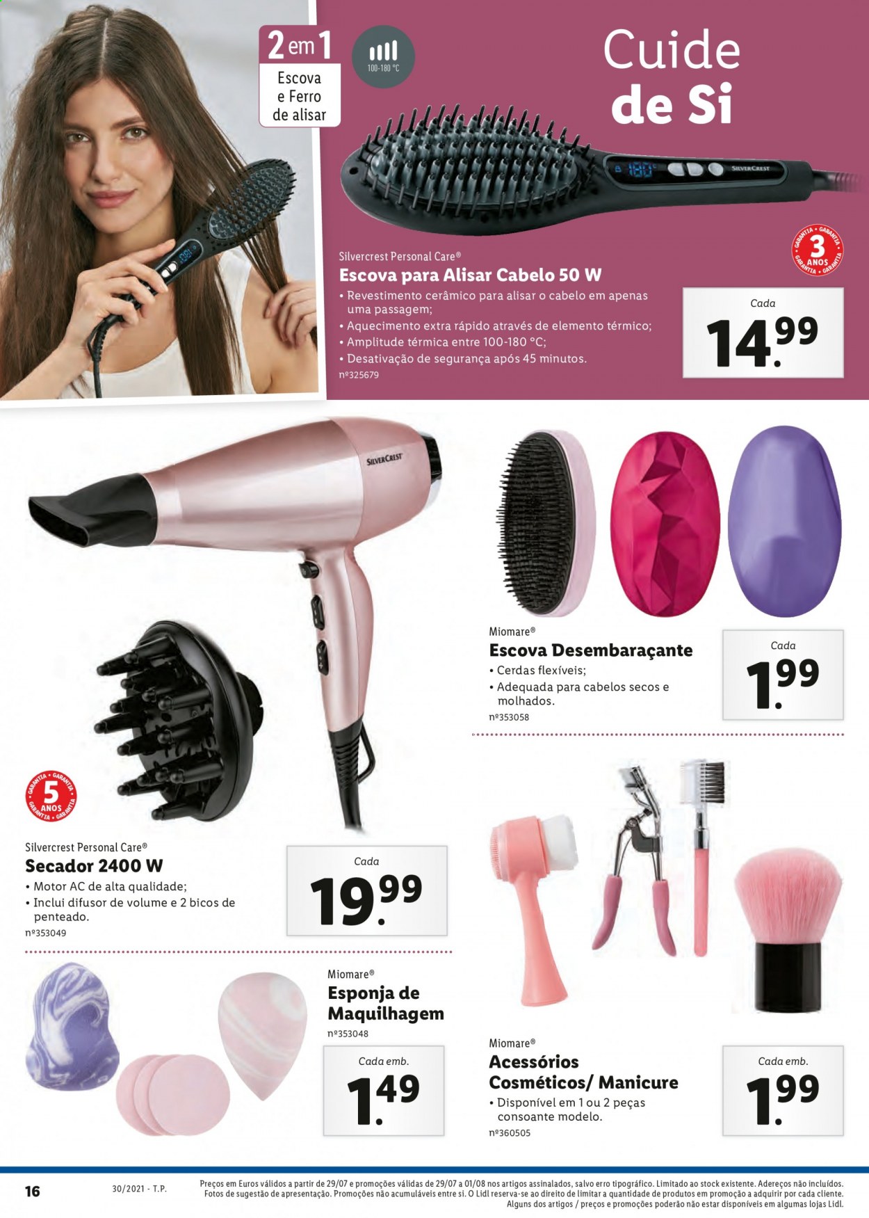 Folheto Lidl - 26.7.2021 - 1.8.2021. Página 16