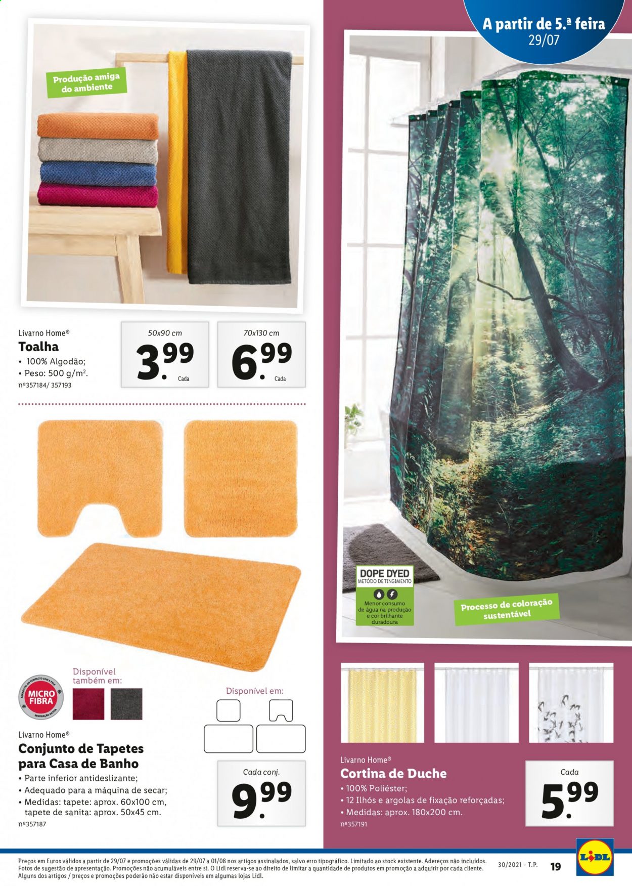 Folheto Lidl - 26.7.2021 - 1.8.2021. Página 19
