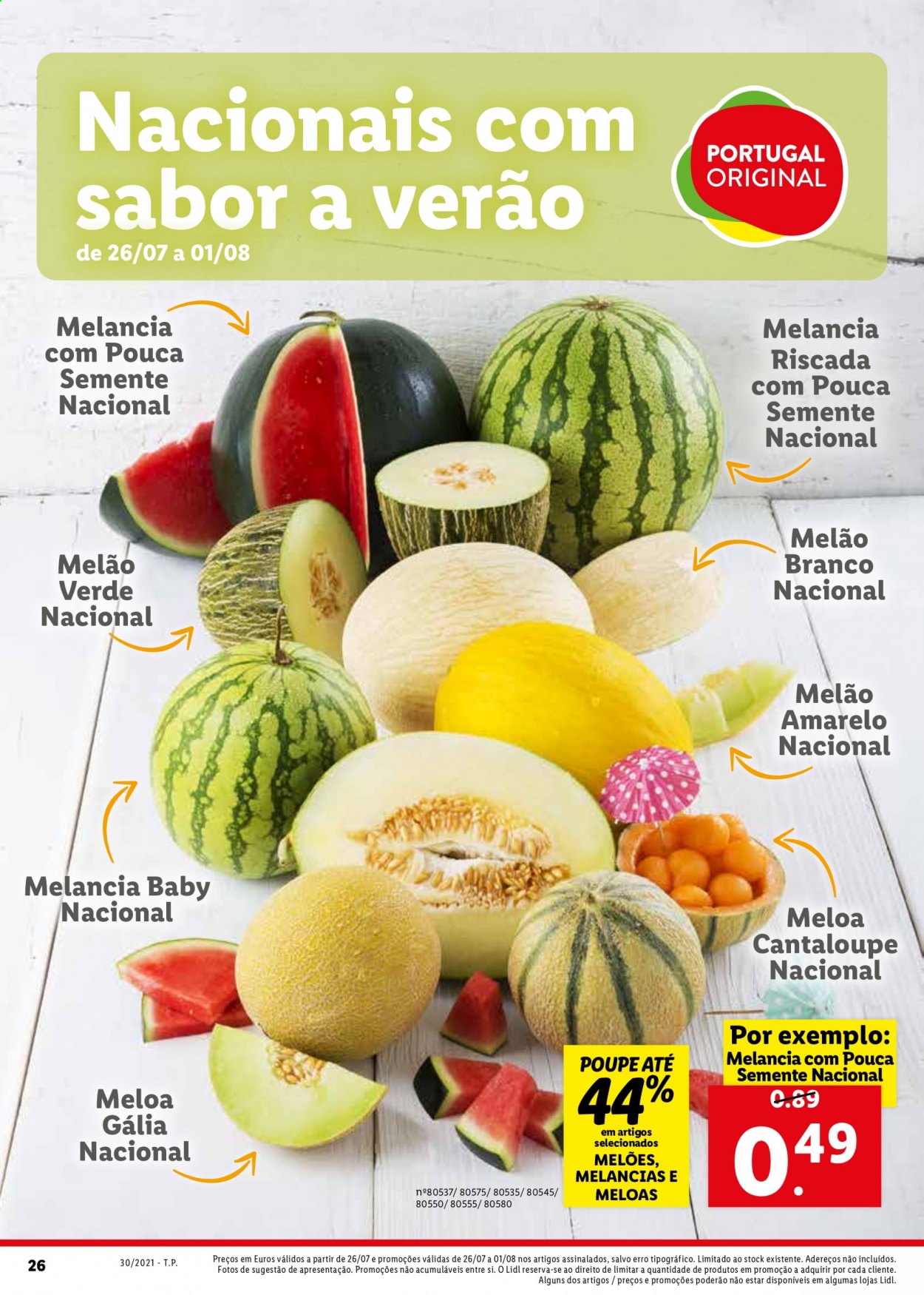 Folheto Lidl - 26.7.2021 - 1.8.2021. Página 50