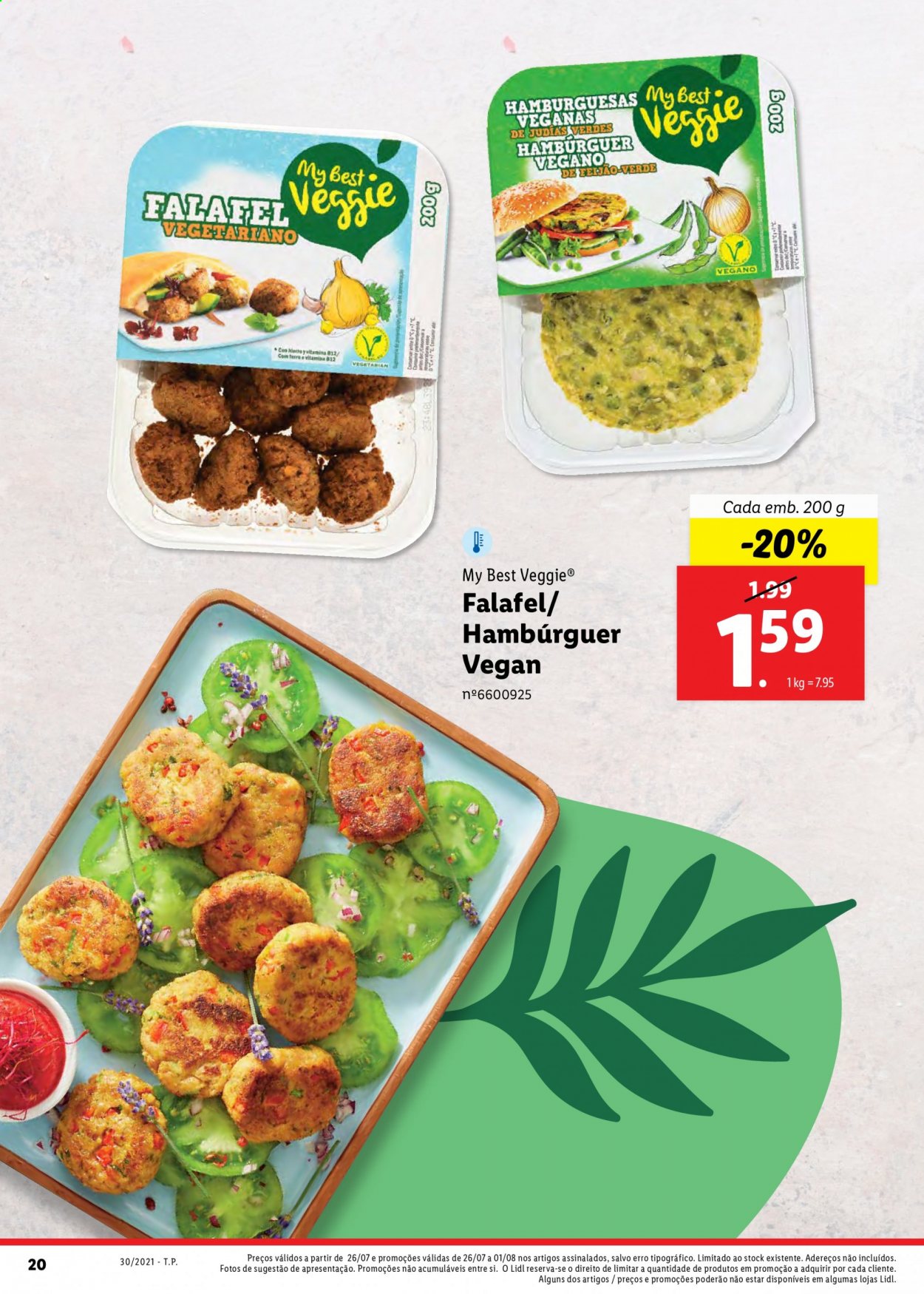 Folheto Lidl - 26.7.2021 - 1.8.2021. Página 20
