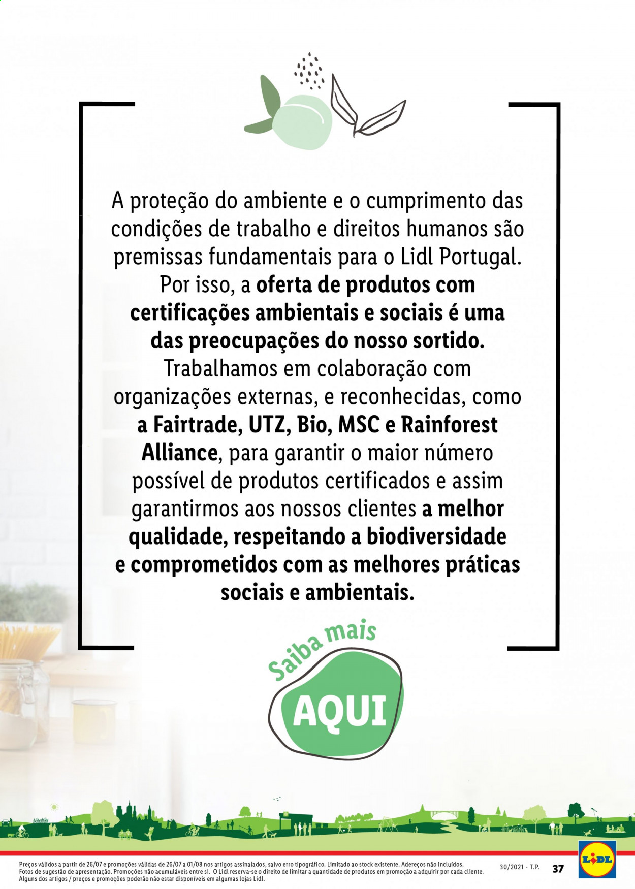 Folheto Lidl - 26.7.2021 - 1.8.2021. Página 37