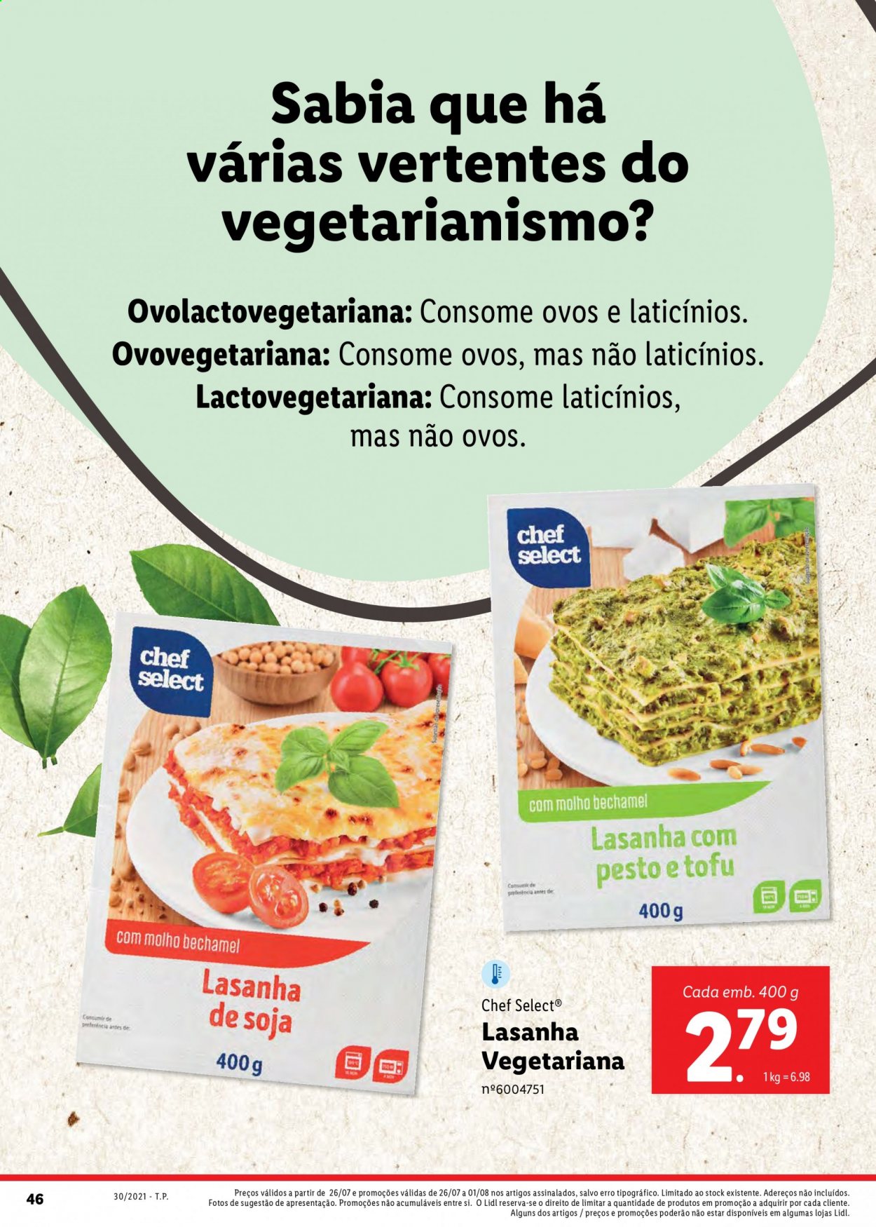 Folheto Lidl - 26.7.2021 - 1.8.2021. Página 46