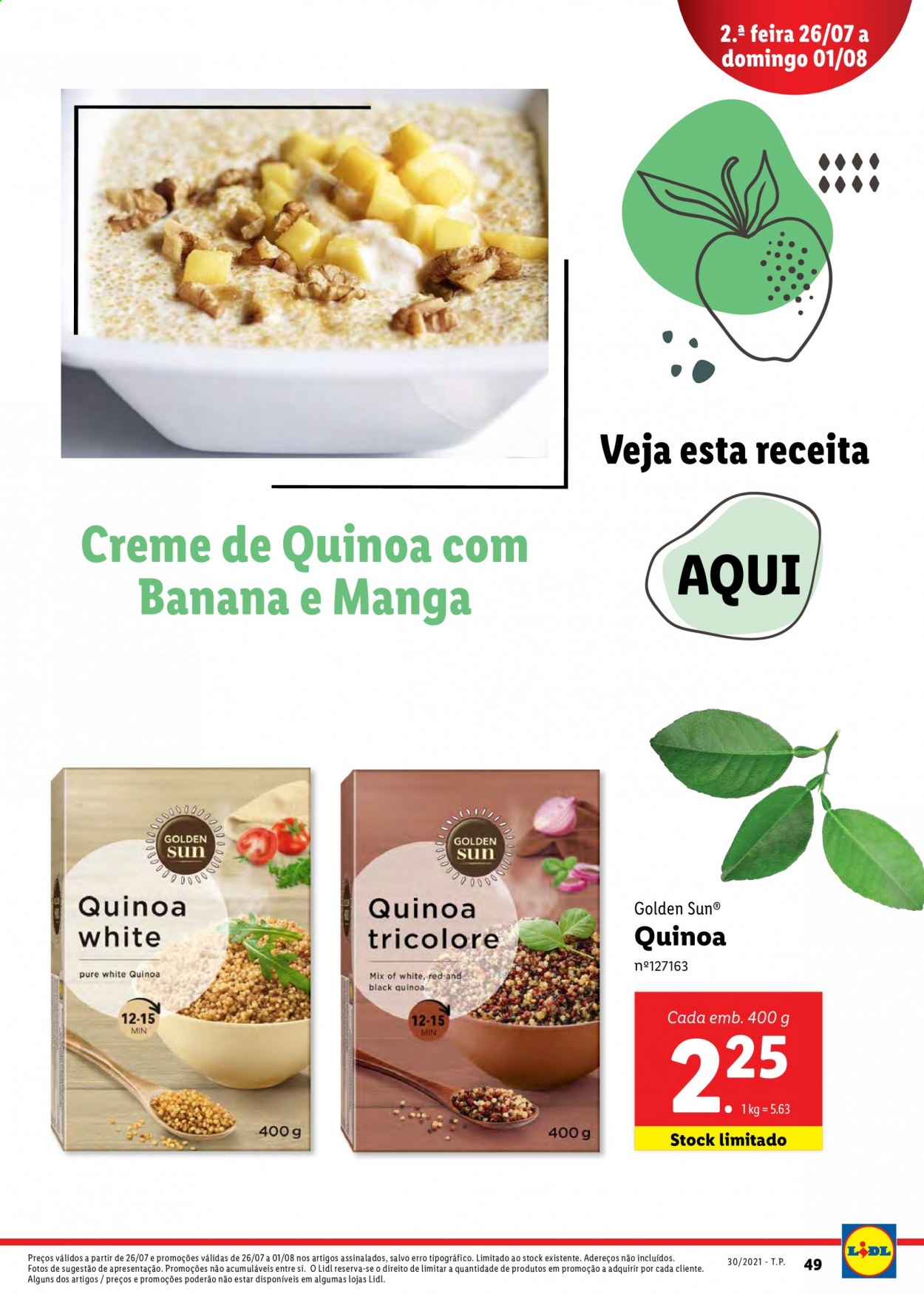 Folheto Lidl - 26.7.2021 - 1.8.2021. Página 49