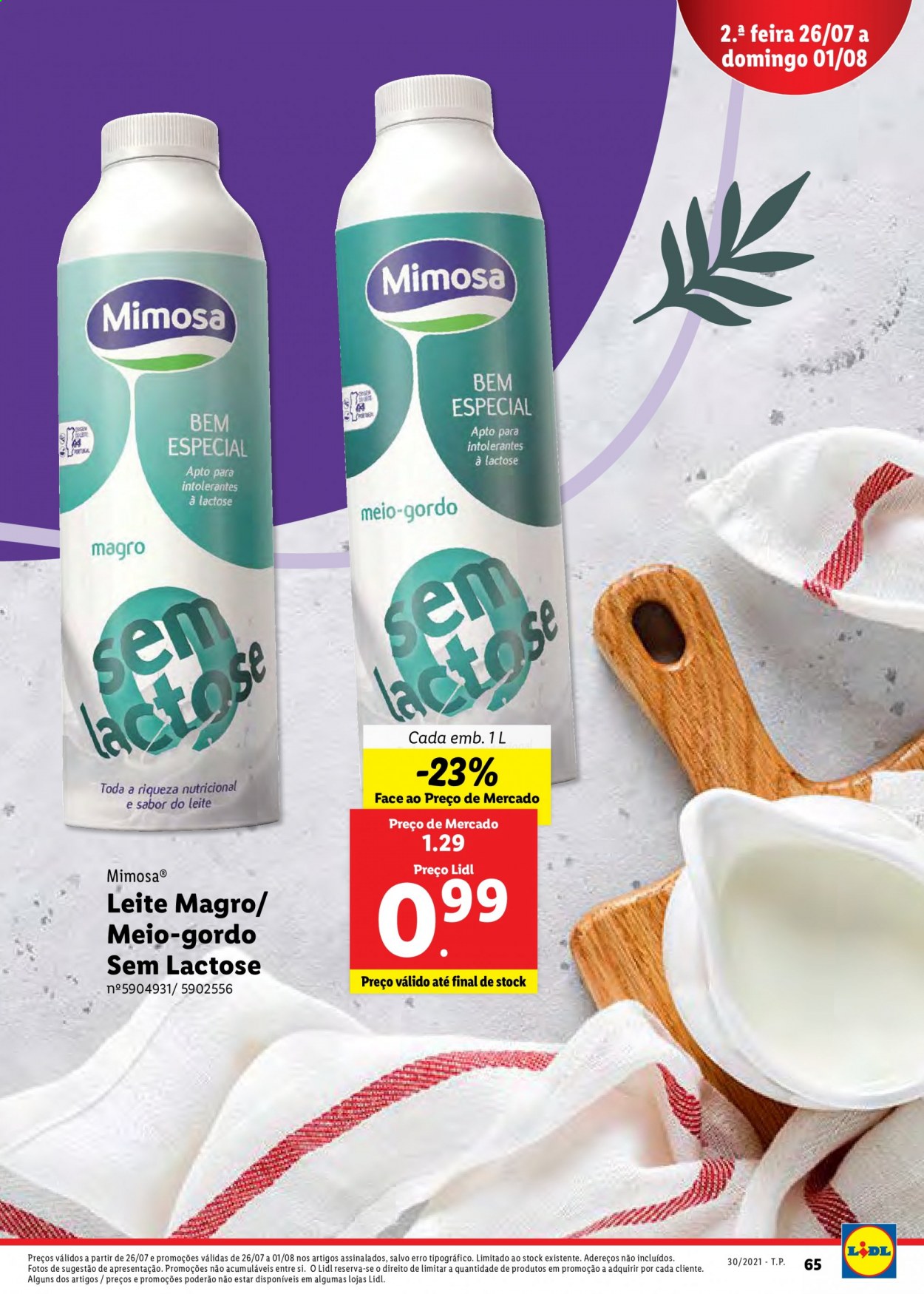 Folheto Lidl - 26.7.2021 - 1.8.2021. Página 65