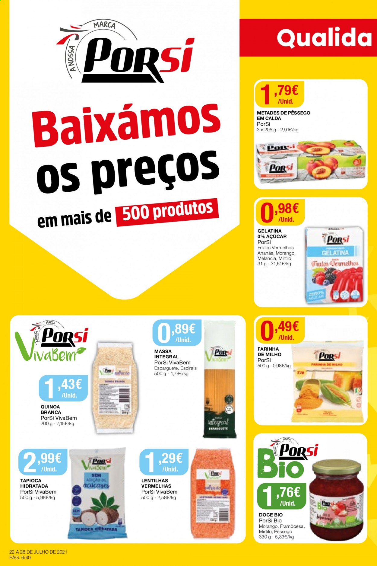 Folheto Intermarché - 22.7.2021 - 28.7.2021. Página 6