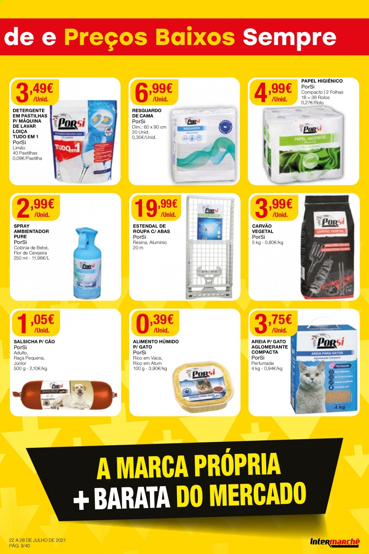 Folheto Intermarché - 22.7.2021 - 28.7.2021. Página 9