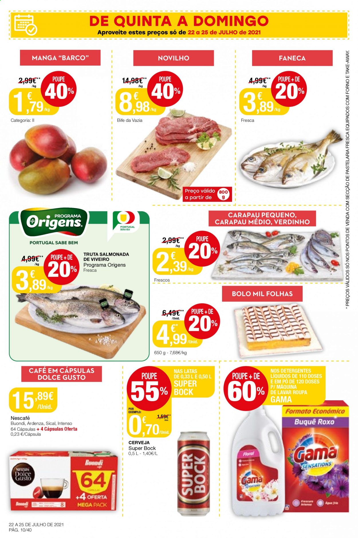 Folheto Intermarché - 22.7.2021 - 28.7.2021. Página 10