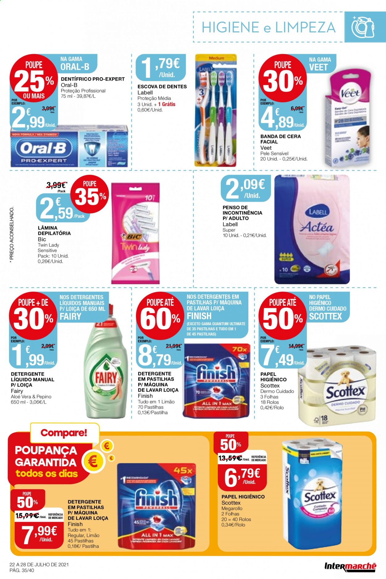Folheto Intermarché - 22.7.2021 - 28.7.2021. Página 35
