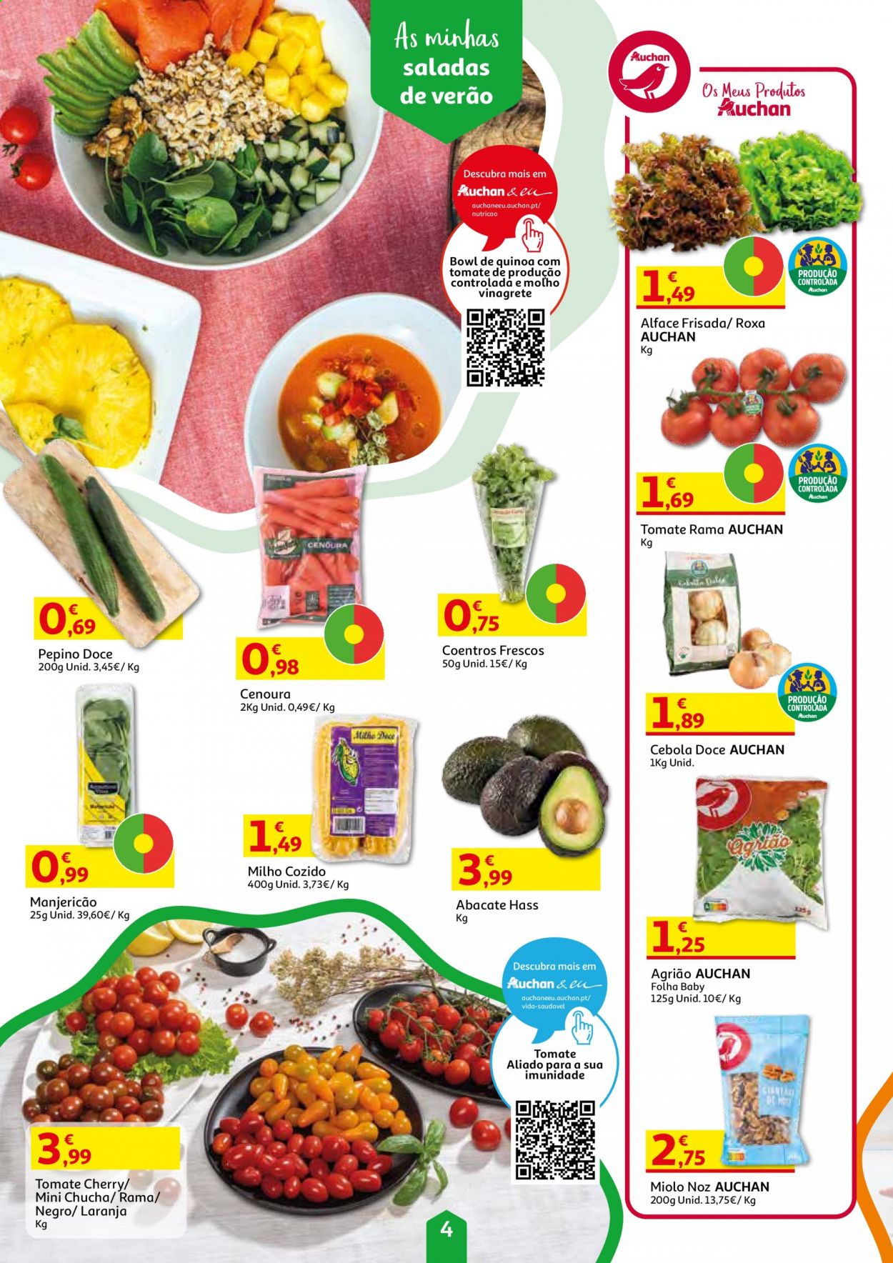Folheto Auchan - 22.7.2021 - 3.8.2021. Página 4
