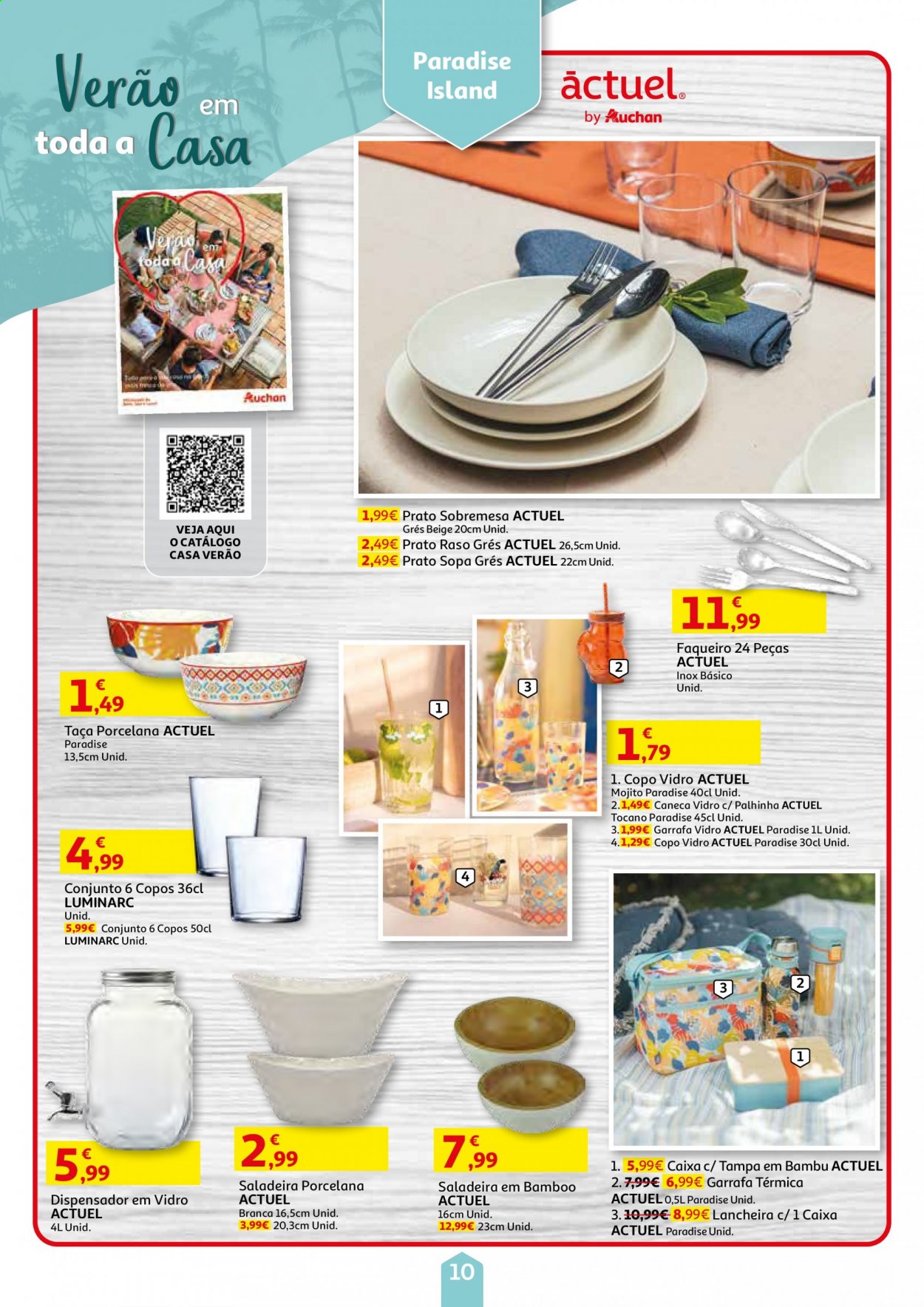 Folheto Auchan - 22.7.2021 - 3.8.2021. Página 10
