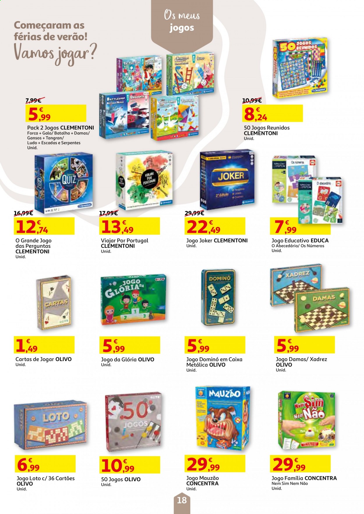 Folheto Auchan - 22.7.2021 - 3.8.2021. Página 18