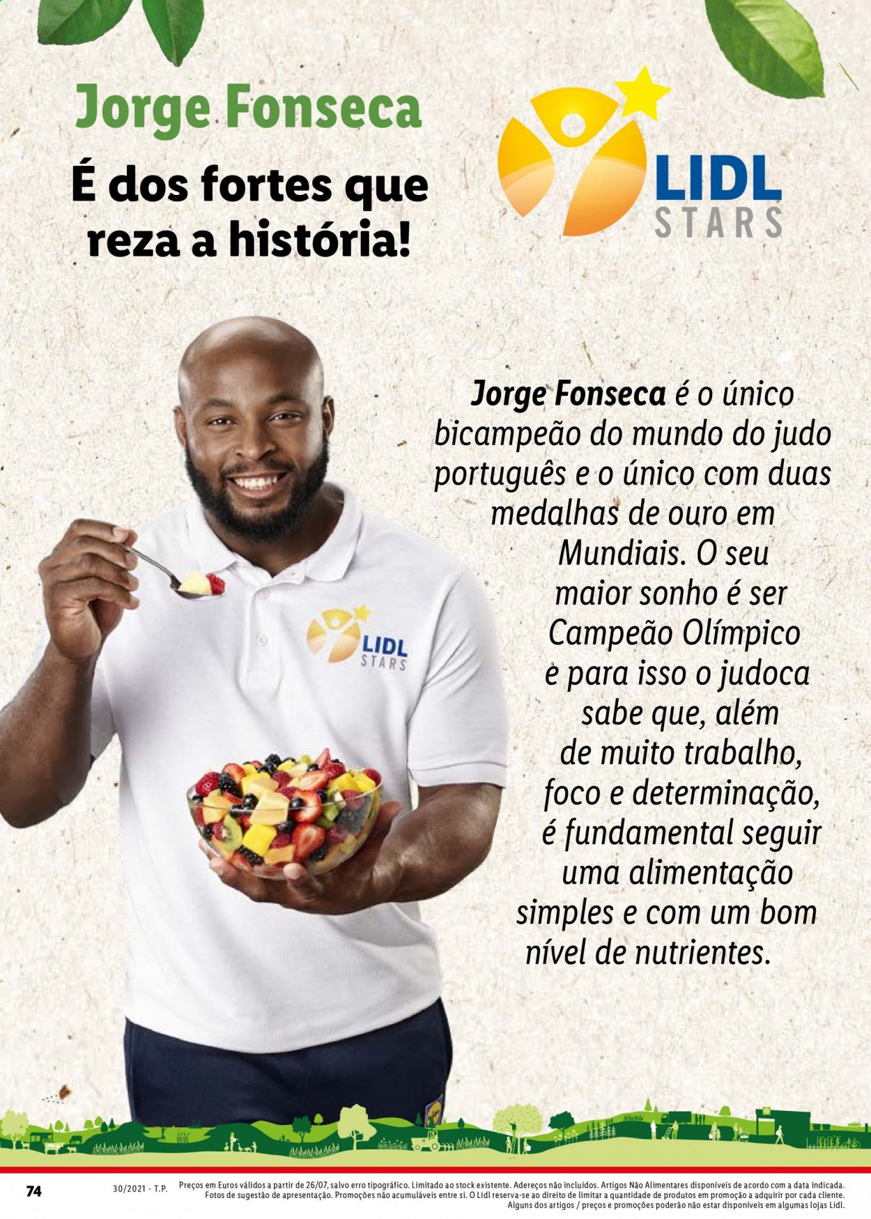Folheto Lidl. Página 74