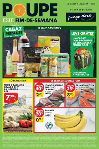 Folheto Pingo Doce - 23.7.2021 - 26.7.2021.