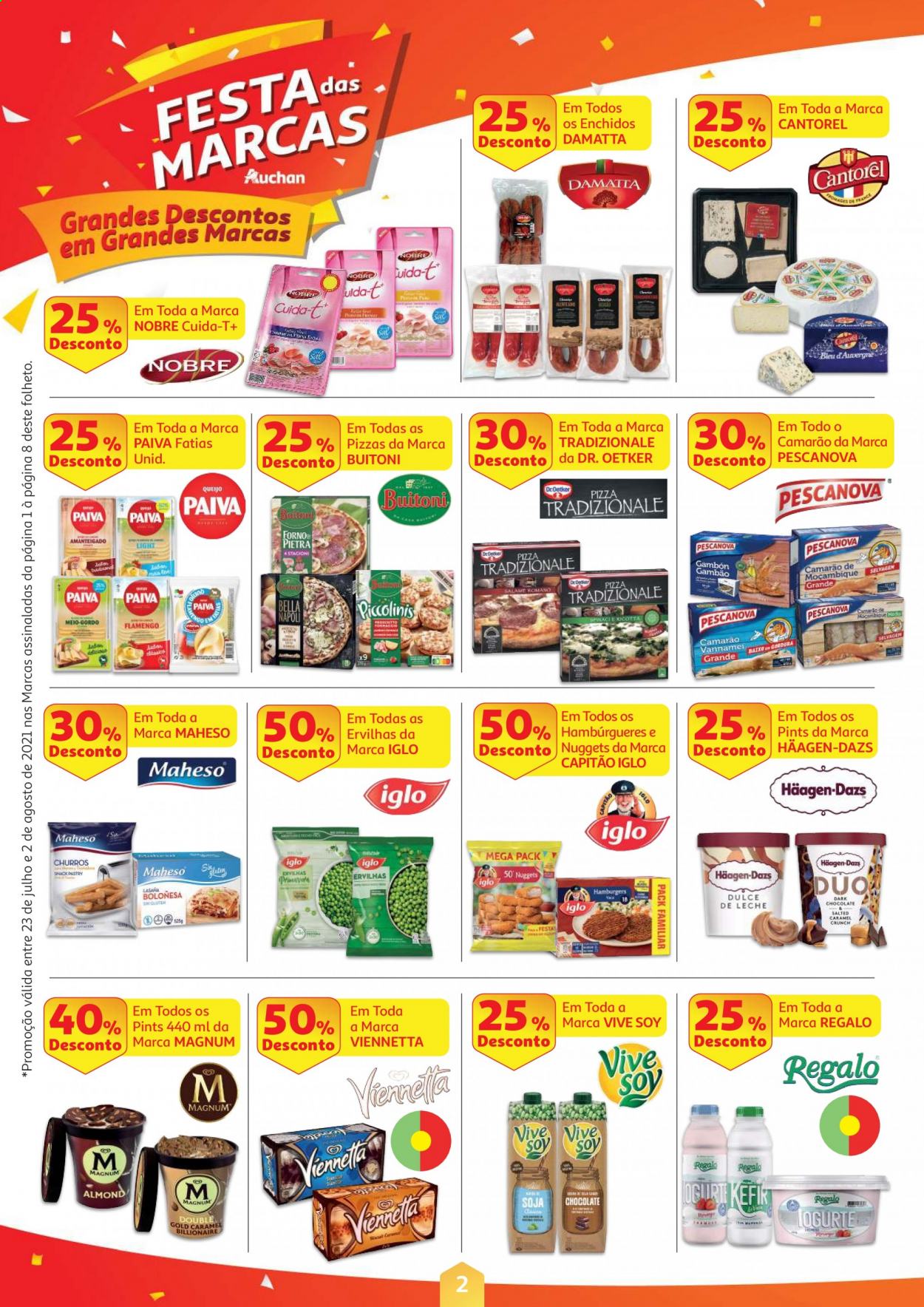Folheto Auchan - 23.7.2021 - 2.8.2021. Página 2