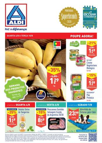 Folheto Aldi - 4.8.2021 - 10.8.2021.