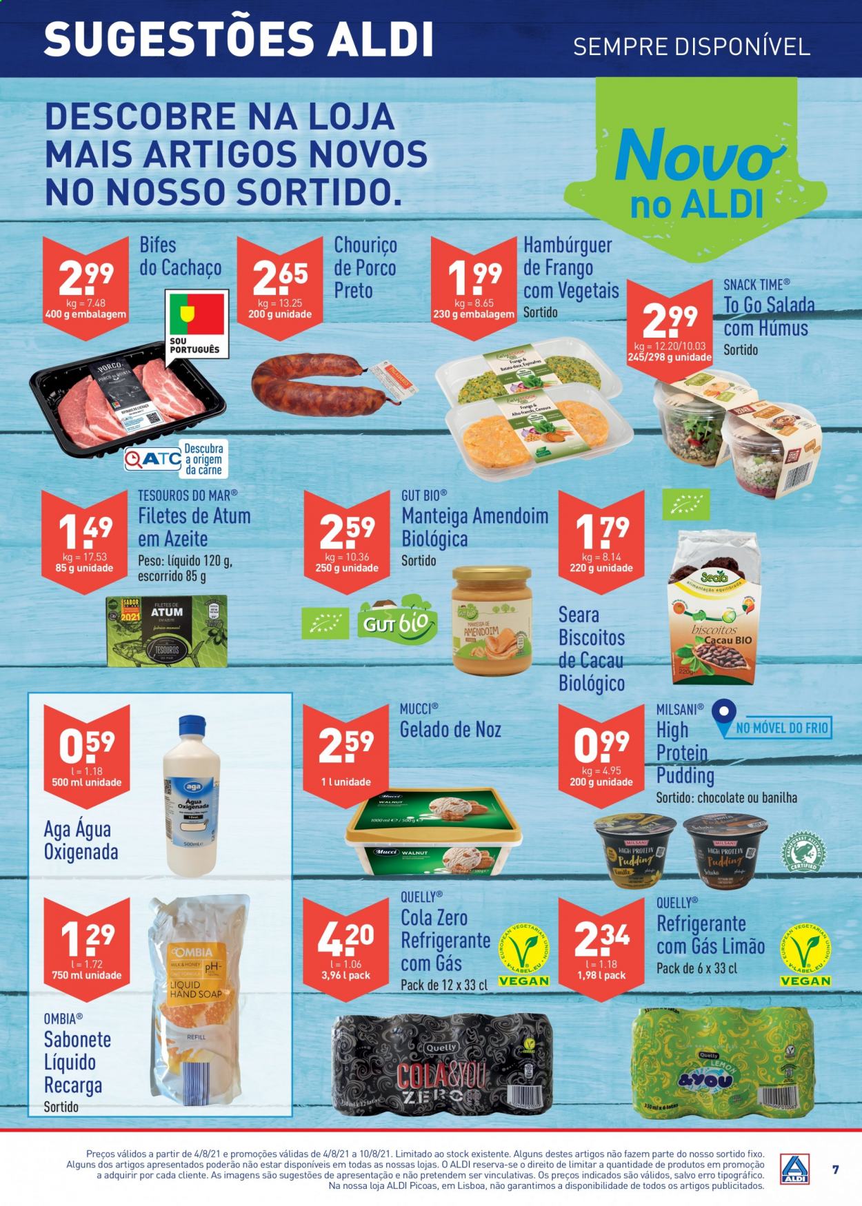 Folheto Aldi - 4.8.2021 - 10.8.2021. Página 7