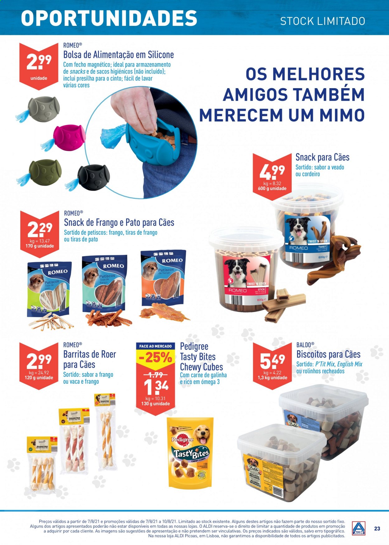 Folheto Aldi - 4.8.2021 - 10.8.2021. Página 23