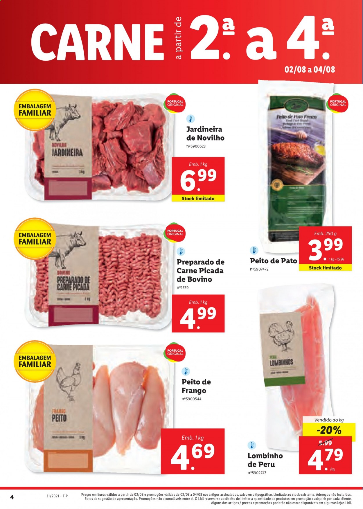 Folheto Lidl - 2.8.2021 - 8.8.2021. Página 4