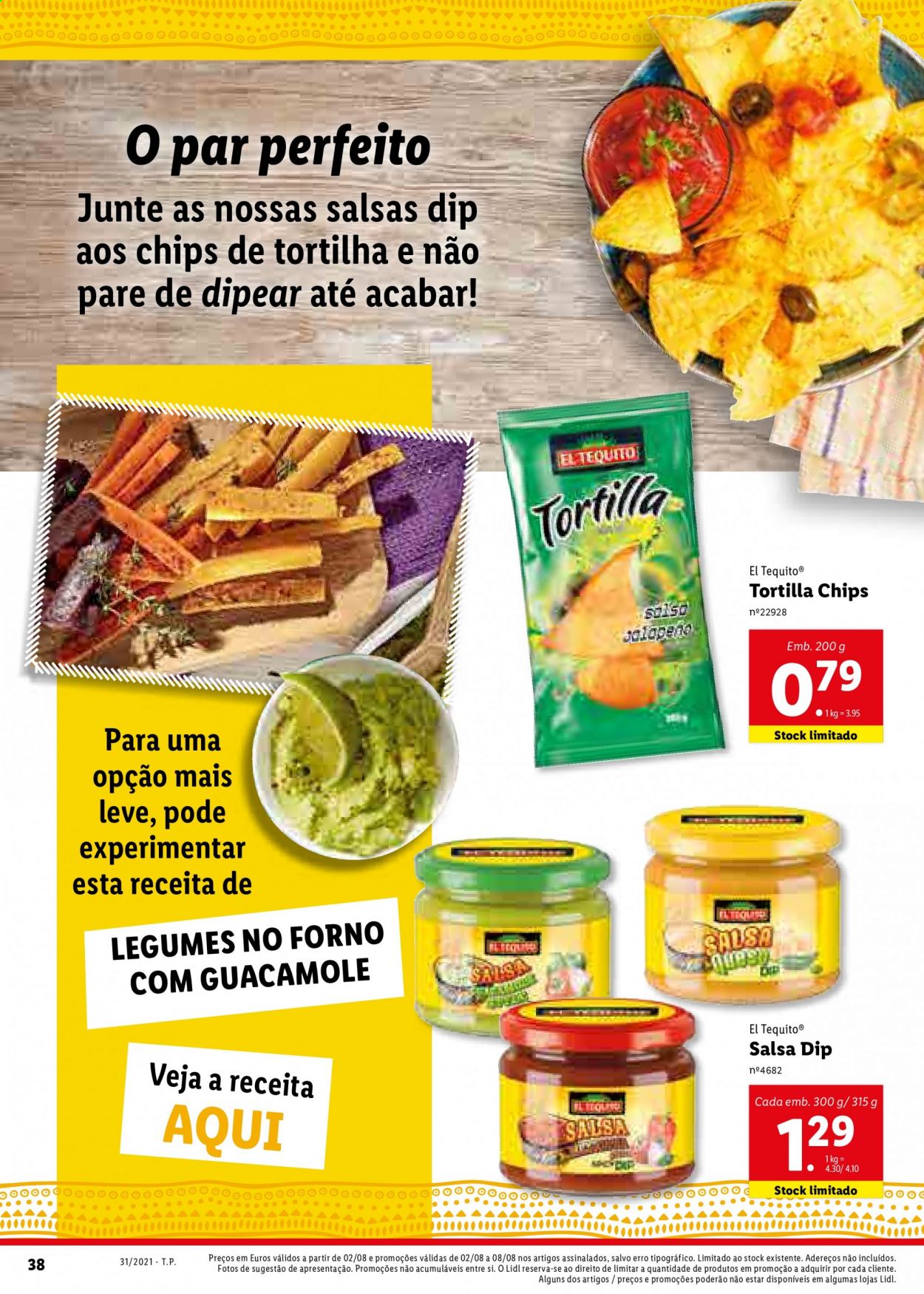 Folheto Lidl - 2.8.2021 - 8.8.2021. Página 38