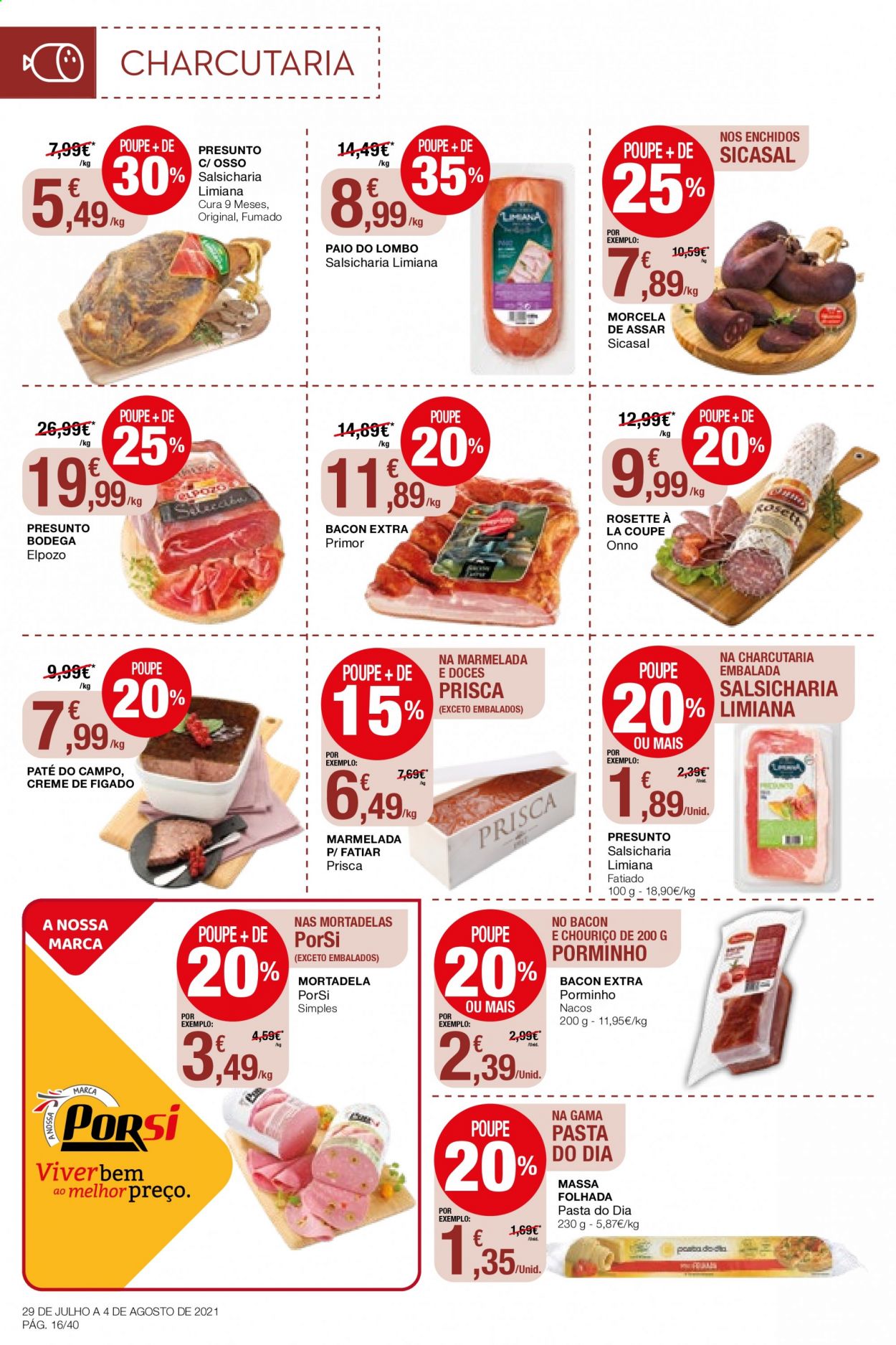 Folheto Intermarché - 29.7.2021 - 4.8.2021. Página 16