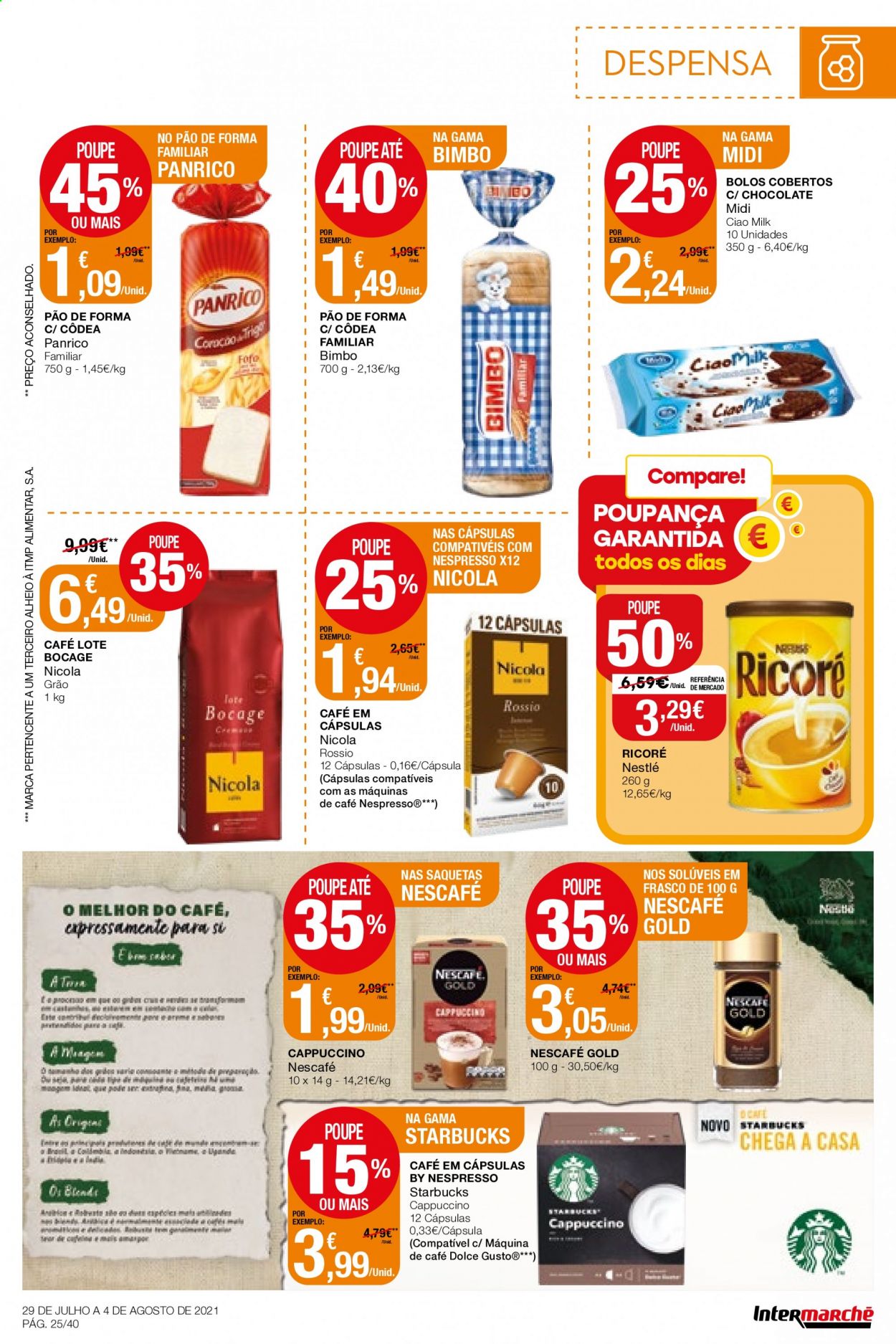 Folheto Intermarché - 29.7.2021 - 4.8.2021. Página 25