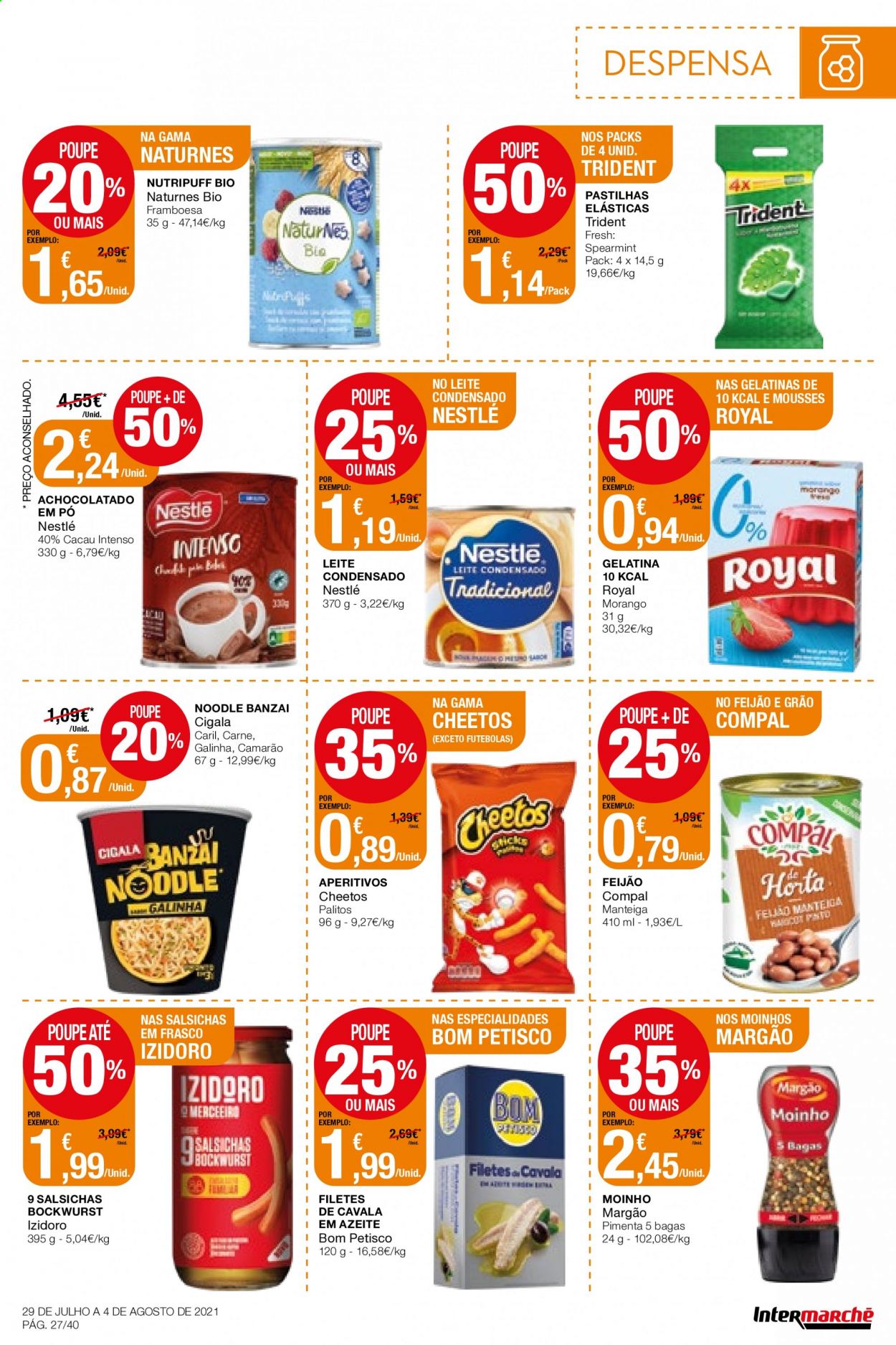 Folheto Intermarché - 29.7.2021 - 4.8.2021. Página 27