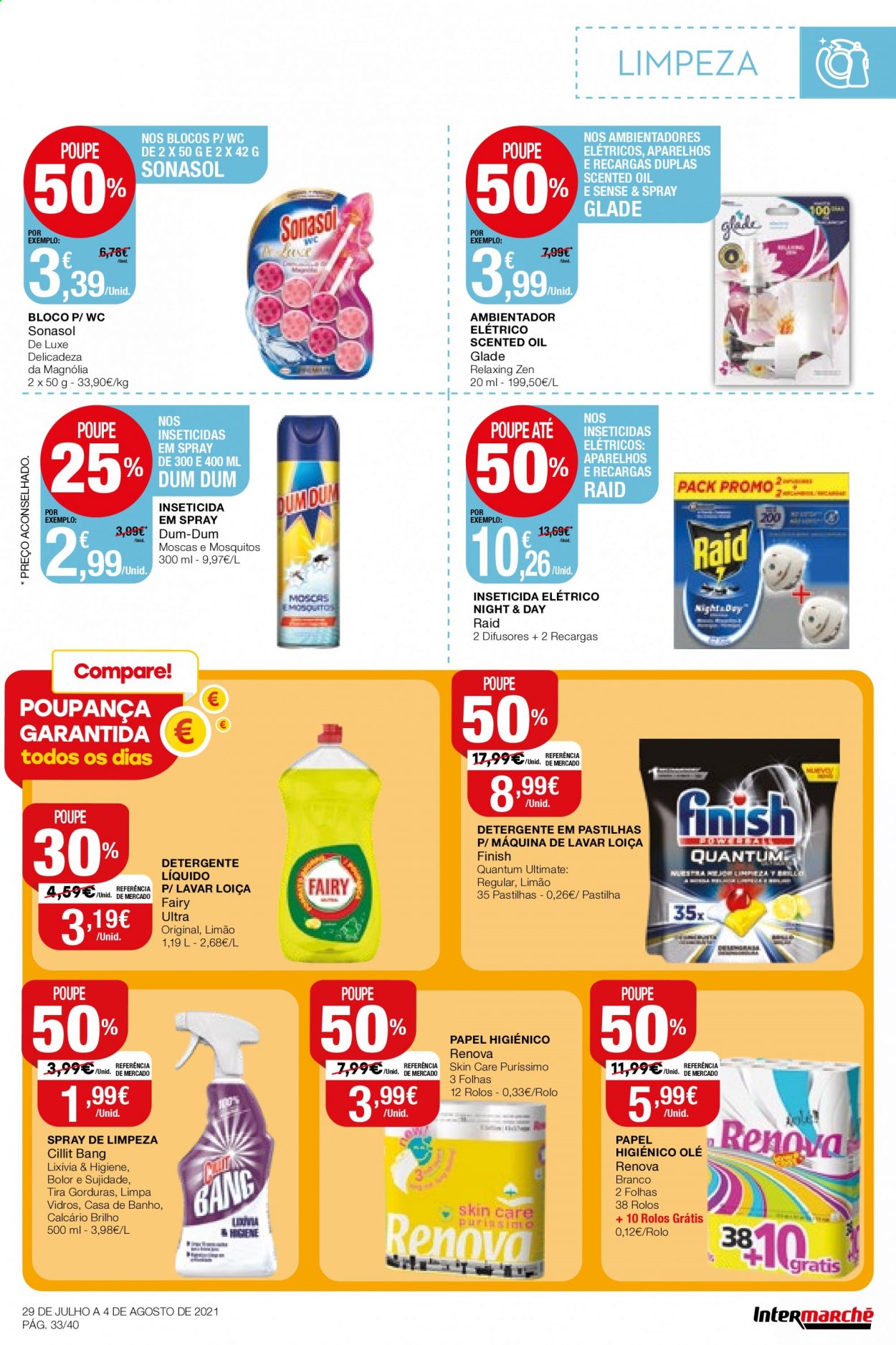 Folheto Intermarché - 29.7.2021 - 4.8.2021. Página 33