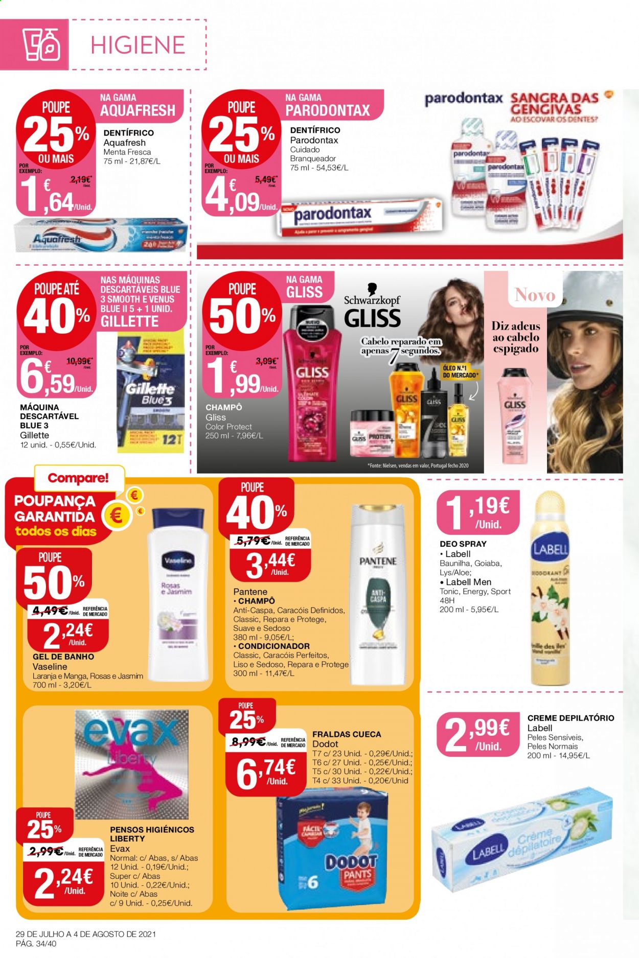Folheto Intermarché - 29.7.2021 - 4.8.2021. Página 34