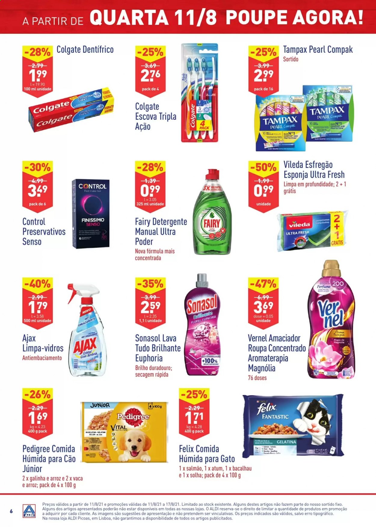 Folheto Aldi - 11.8.2021 - 17.8.2021. Página 6