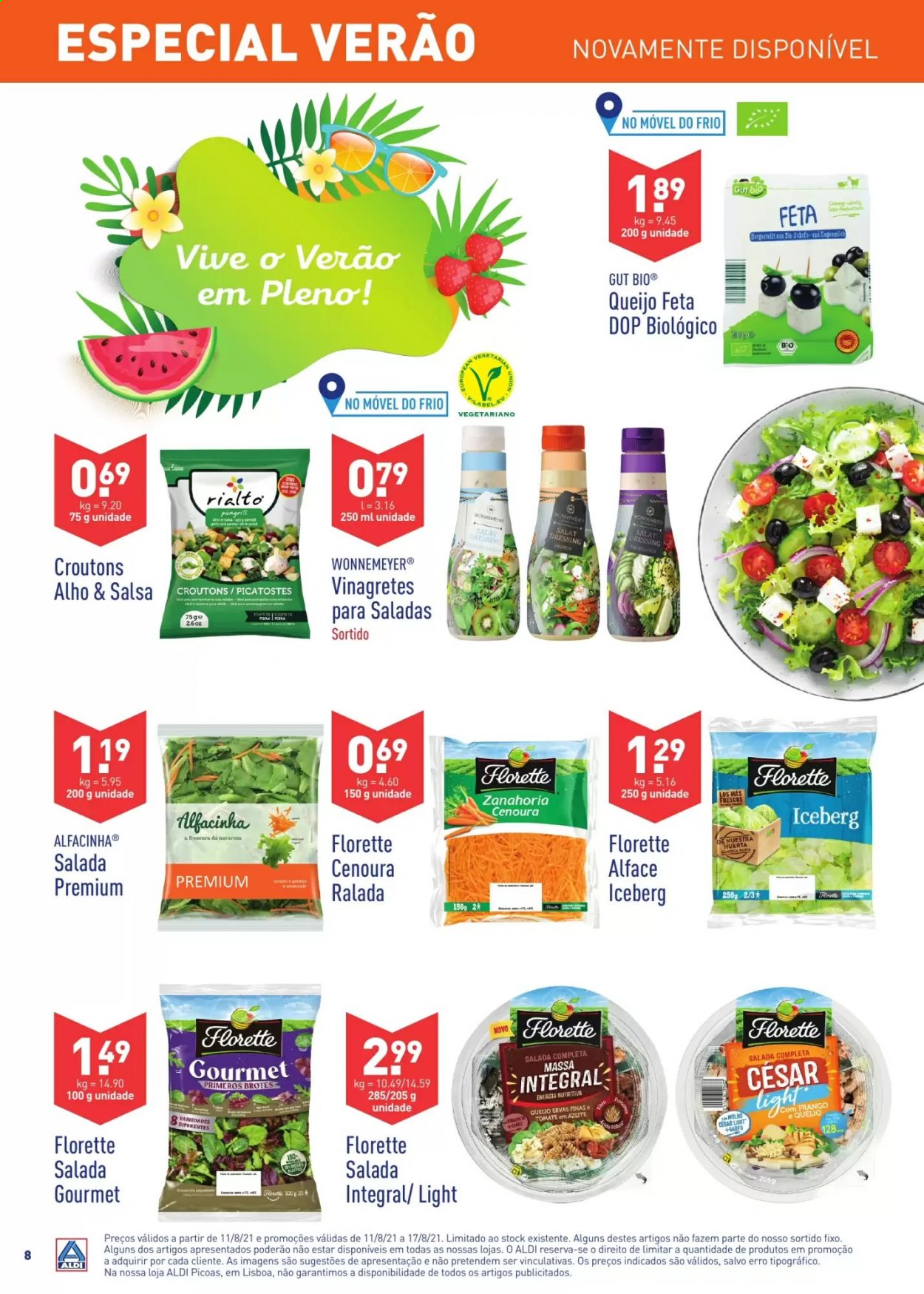 Folheto Aldi - 11.8.2021 - 17.8.2021. Página 8
