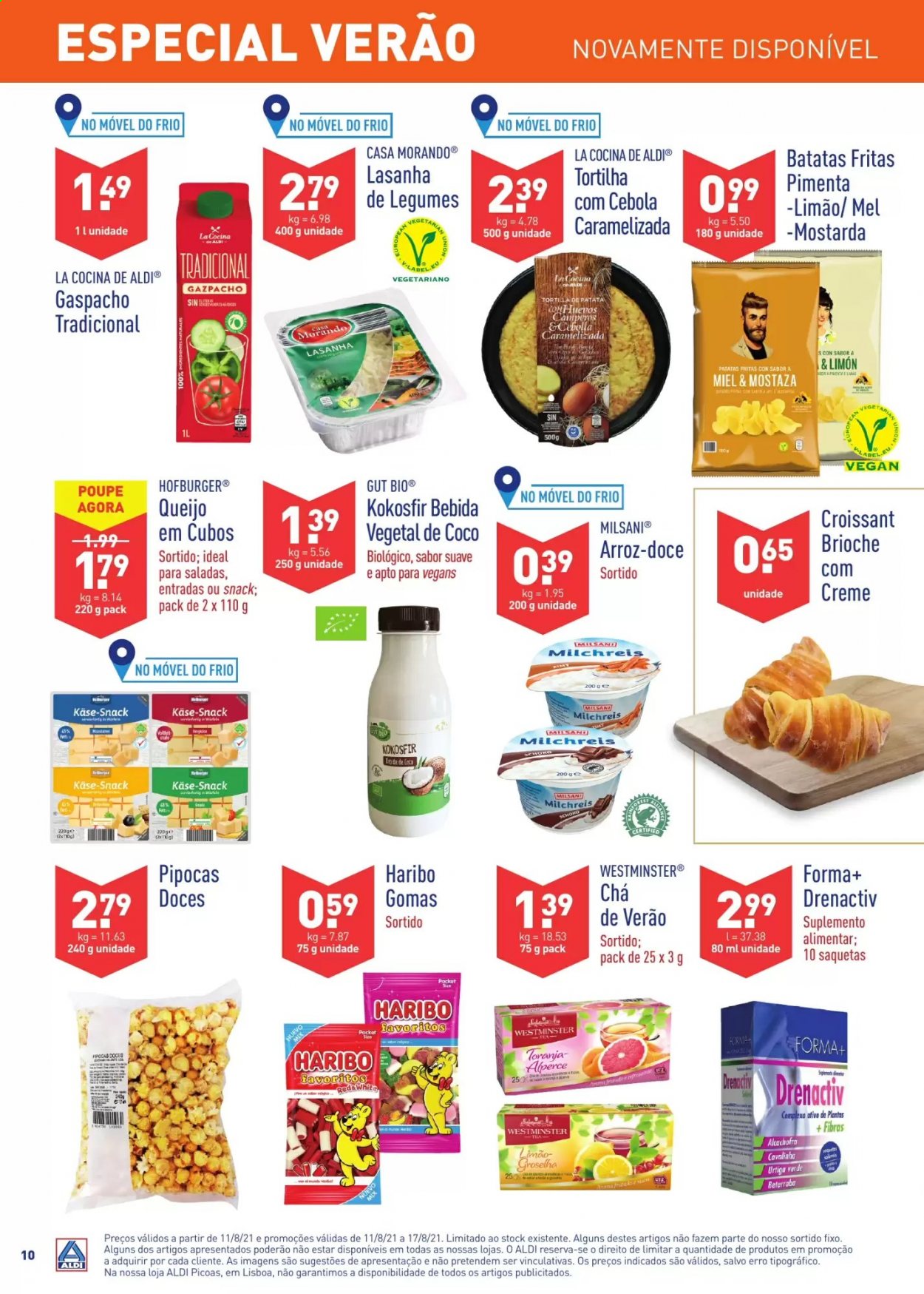 Folheto Aldi - 11.8.2021 - 17.8.2021. Página 10