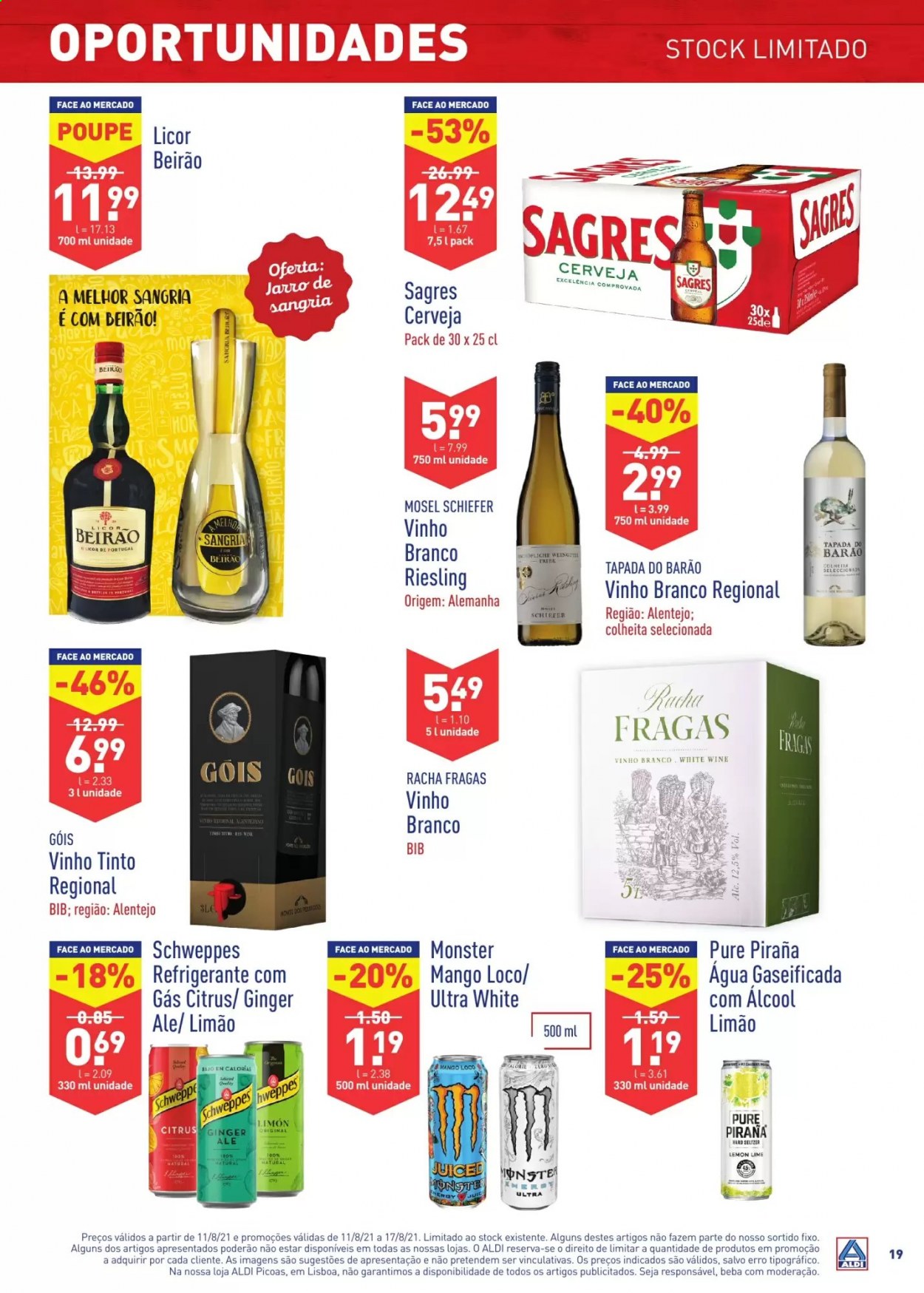 Folheto Aldi - 11.8.2021 - 17.8.2021. Página 19