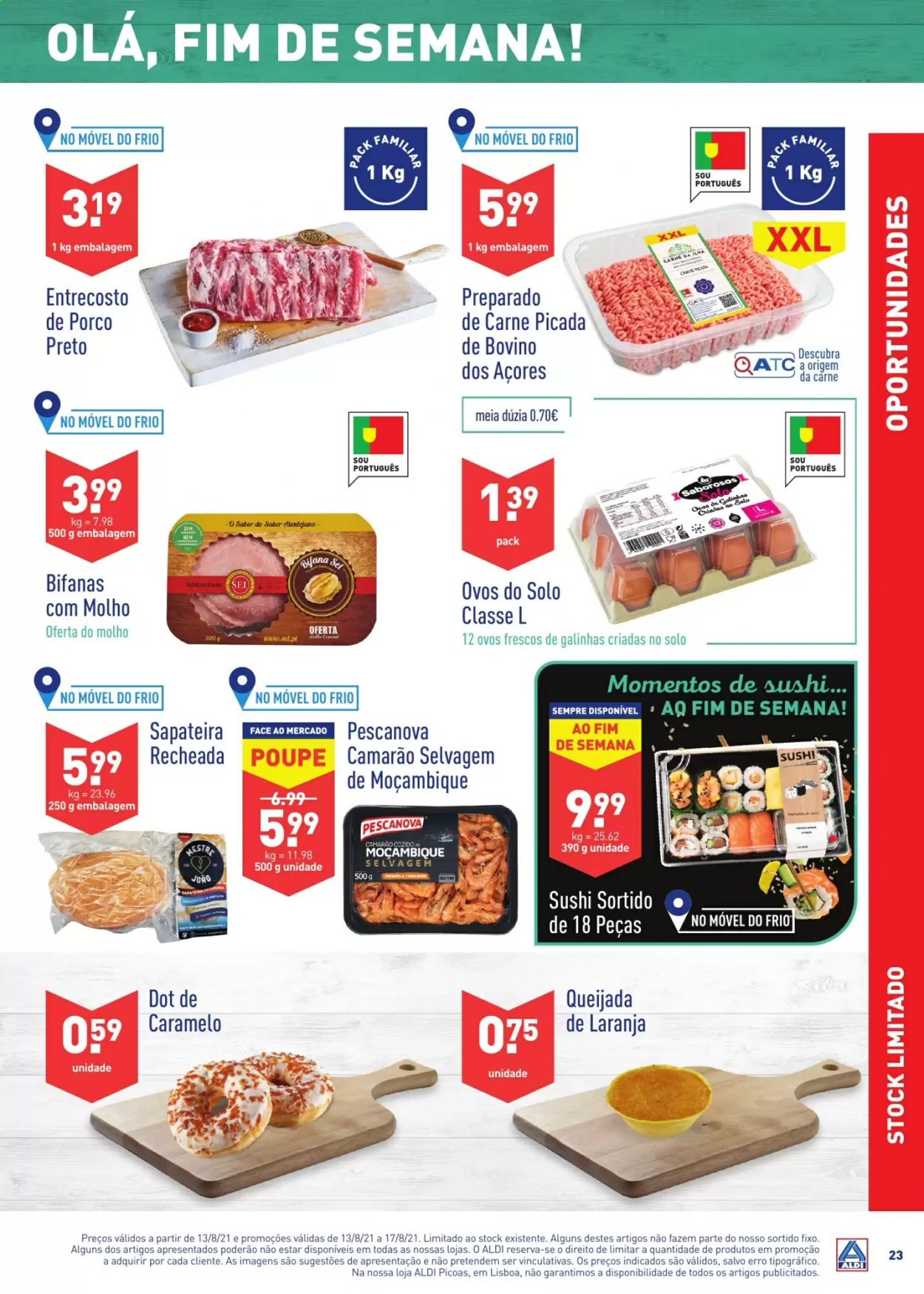 Folheto Aldi - 11.8.2021 - 17.8.2021. Página 23
