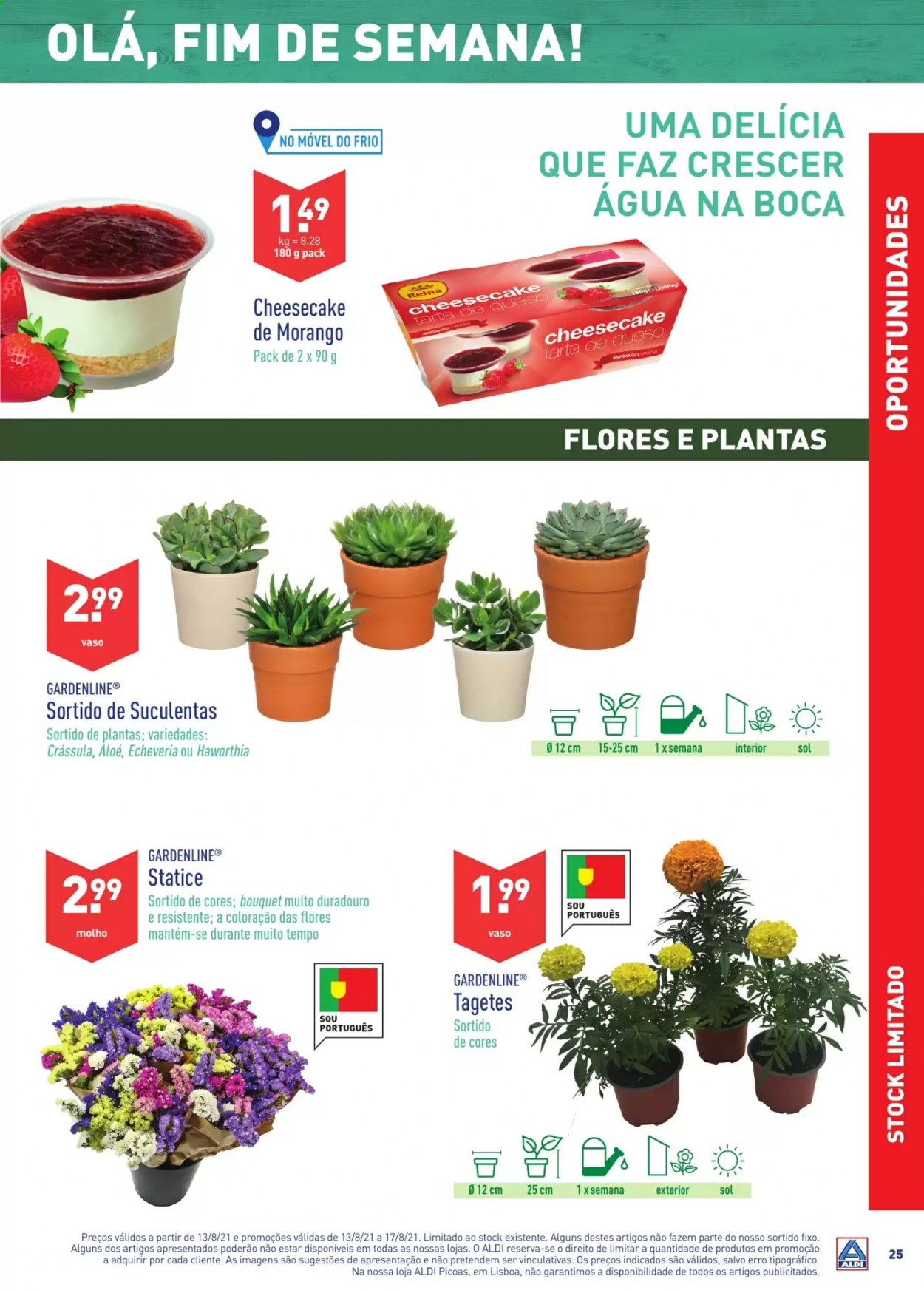 Folheto Aldi - 11.8.2021 - 17.8.2021. Página 25