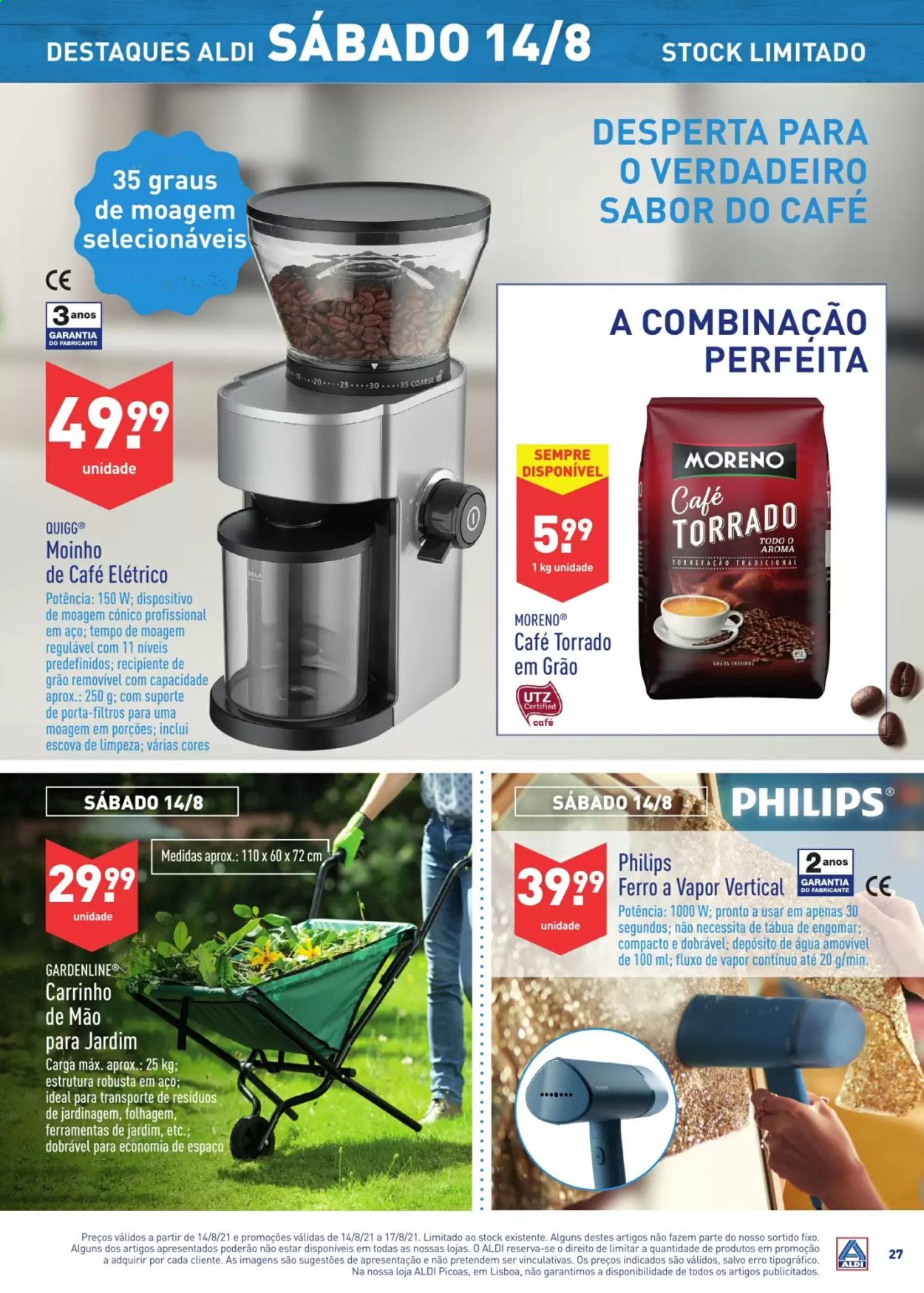 Folheto Aldi - 11.8.2021 - 17.8.2021. Página 27