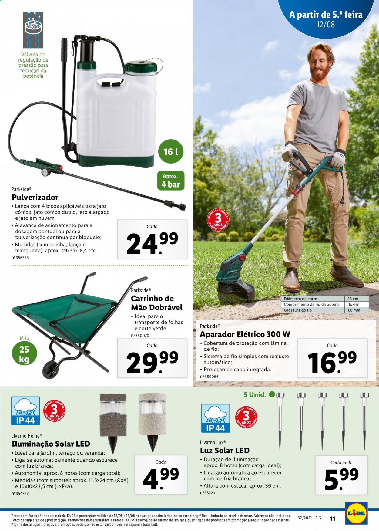 Folheto Lidl - 9.8.2021 - 15.8.2021. Página 57